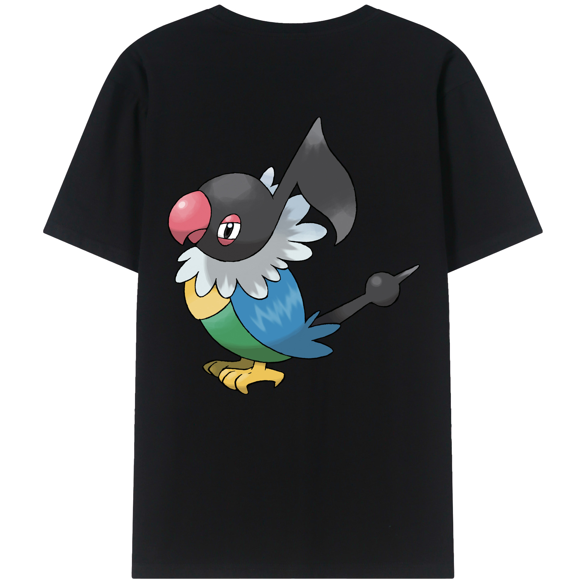 （画像用） ポケットモンスター Pokémon レディース半袖Tシャツ(バックプリント)