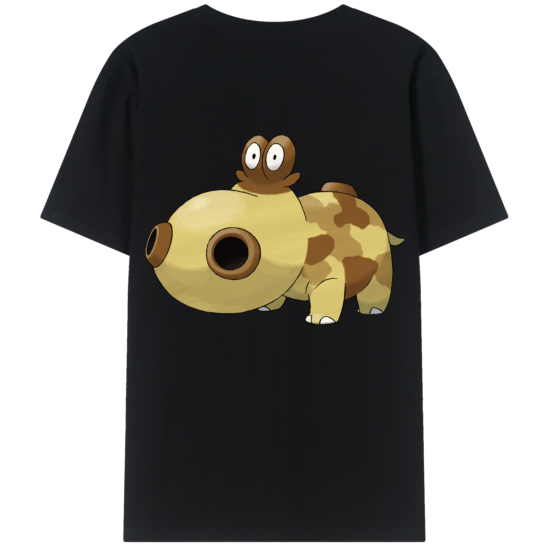 （画像用） ポケットモンスター Pokémon レディース半袖Tシャツ(バックプリント)