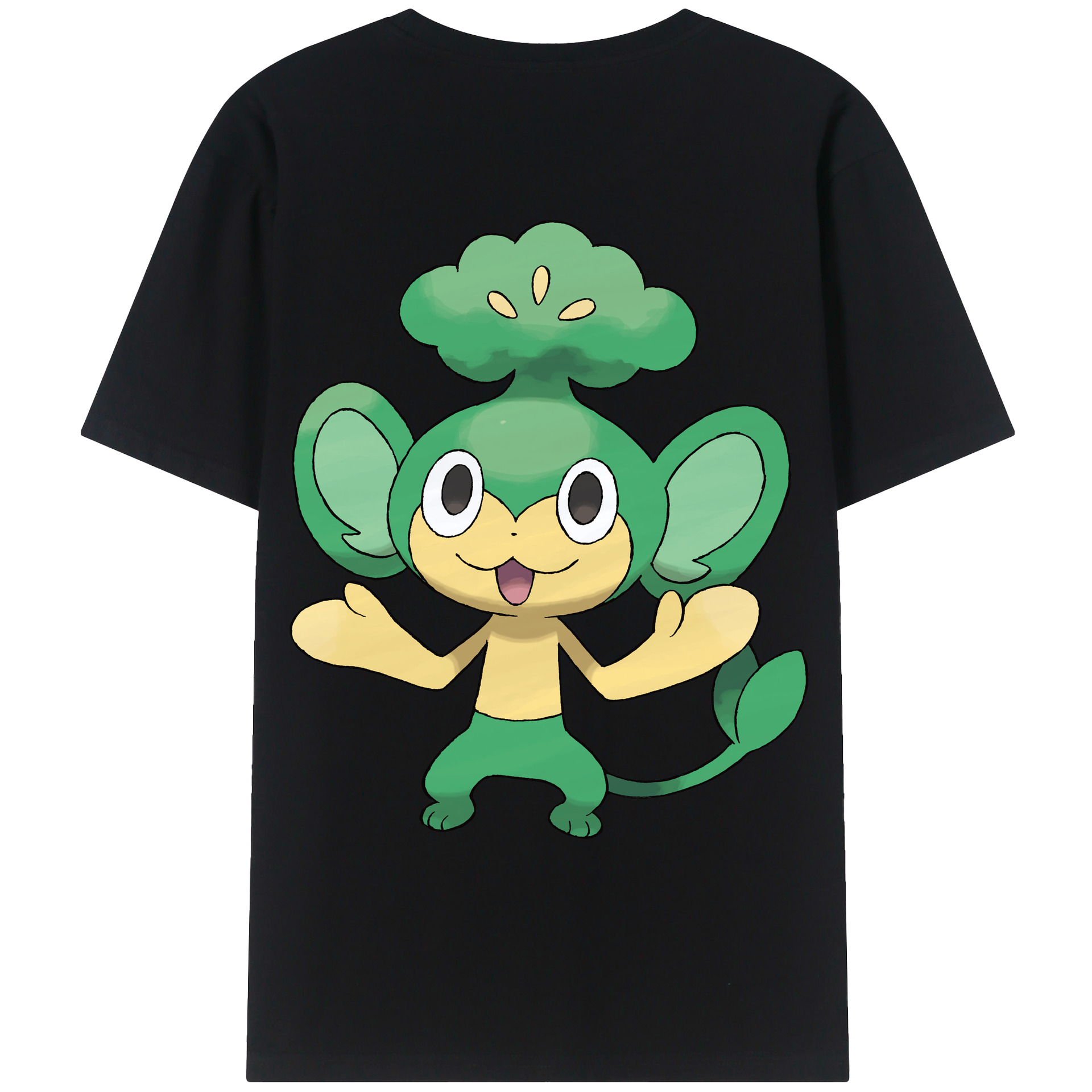 （画像用） ポケットモンスター Pokémon レディース半袖Tシャツ(バックプリント)