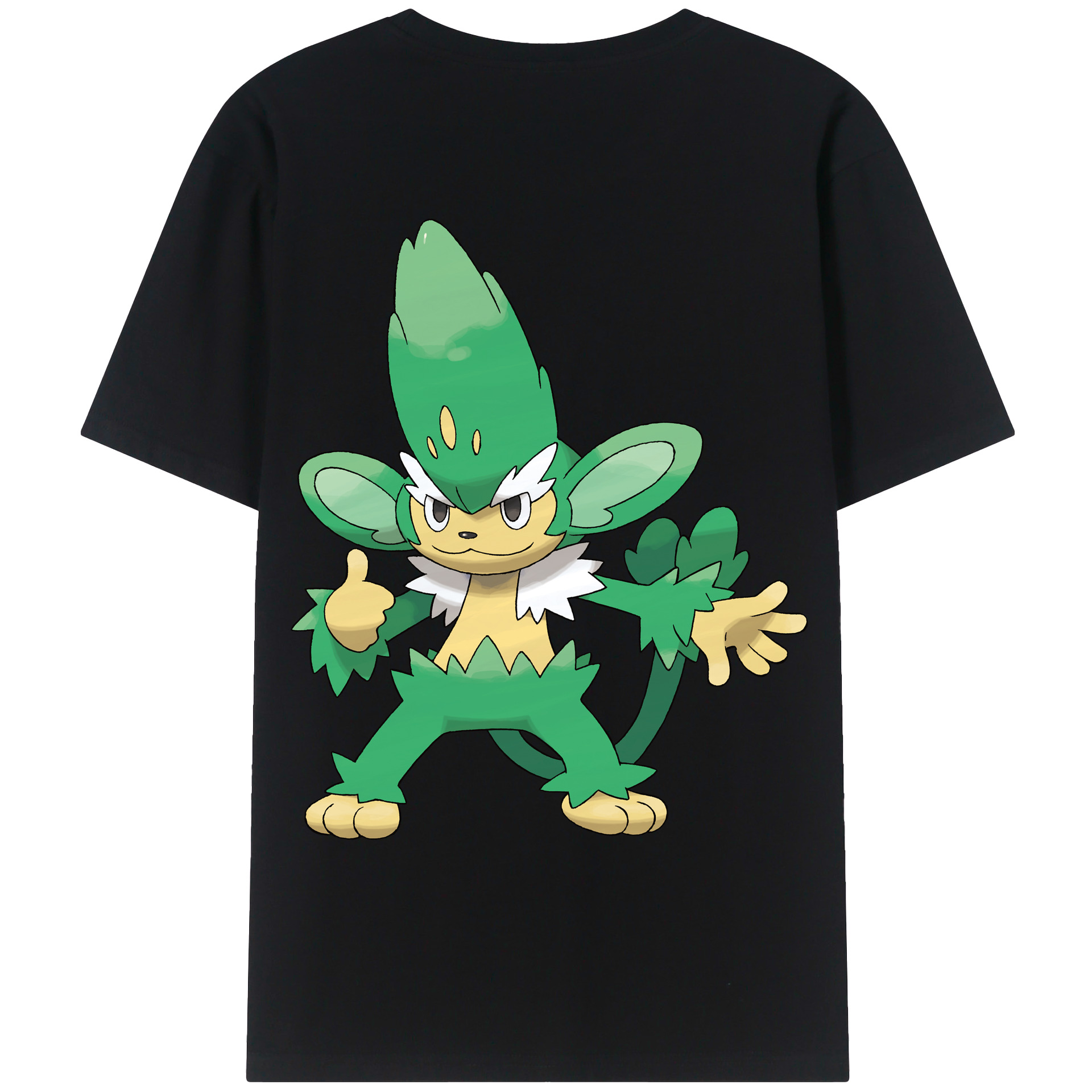 （画像用） ポケットモンスター Pokémon レディース半袖Tシャツ(バックプリント)