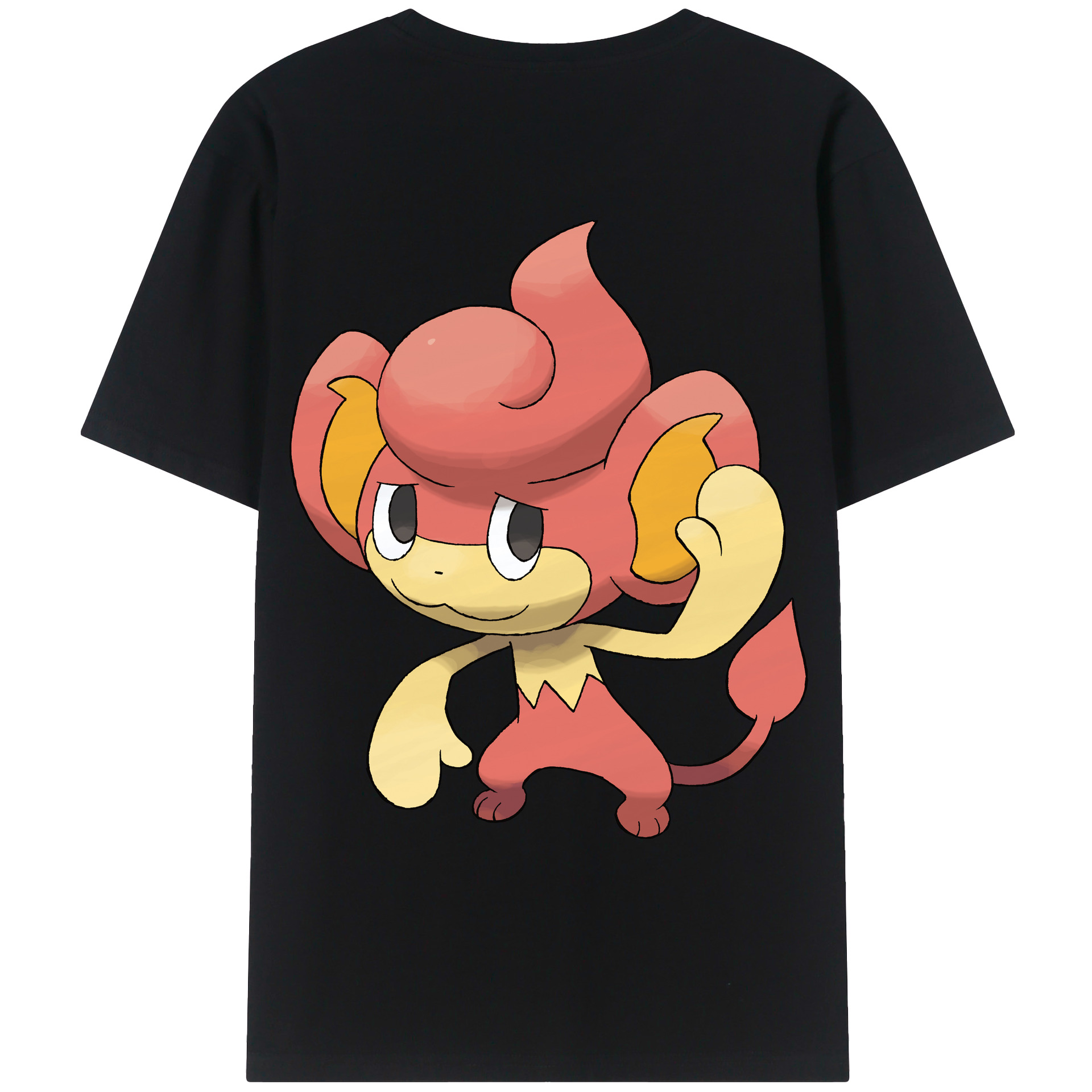 （画像用） ポケットモンスター Pokémon レディース半袖Tシャツ(バックプリント)