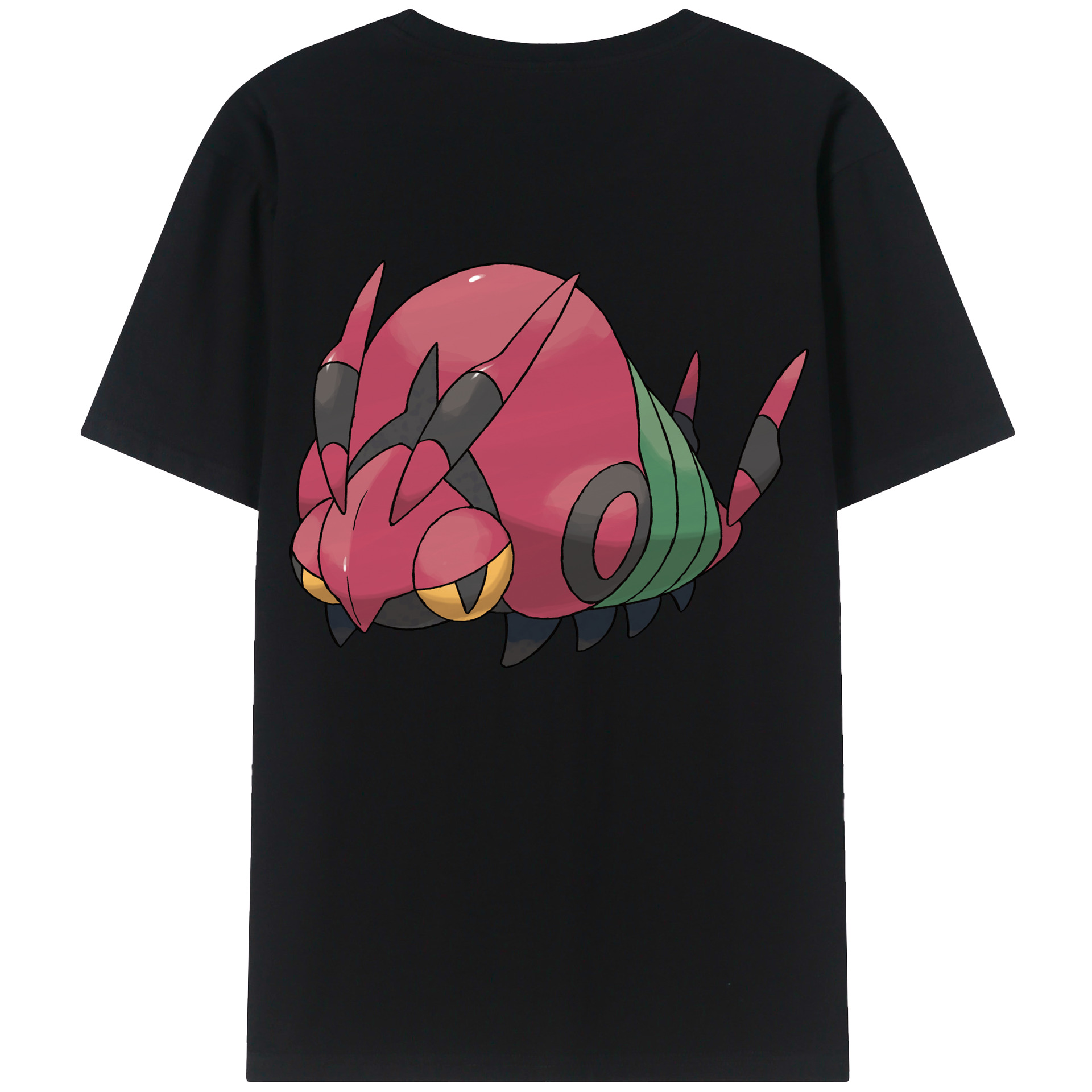 （画像用） ポケットモンスター Pokémon レディース半袖Tシャツ(バックプリント)