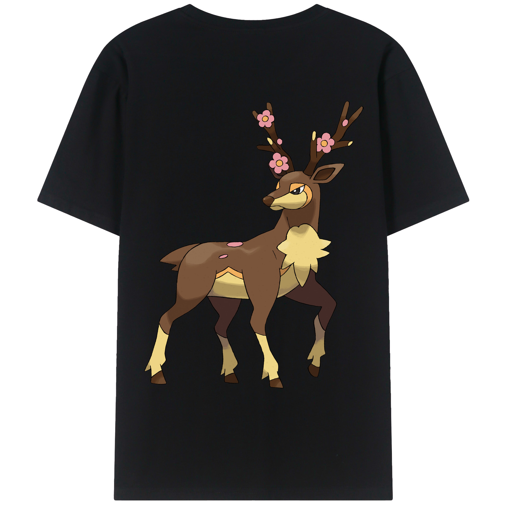 （画像用） ポケットモンスター Pokémon レディース半袖Tシャツ(バックプリント)