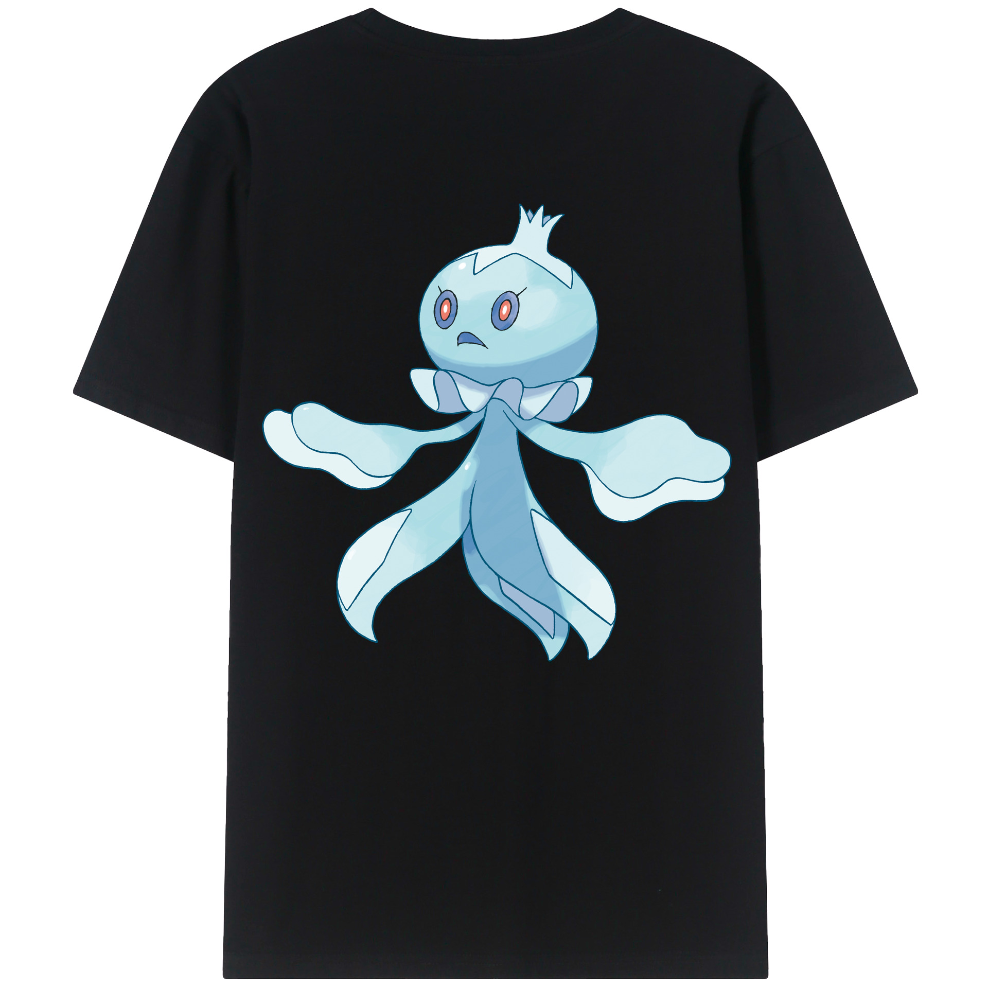 （画像用） ポケットモンスター Pokémon レディース半袖Tシャツ(バックプリント)