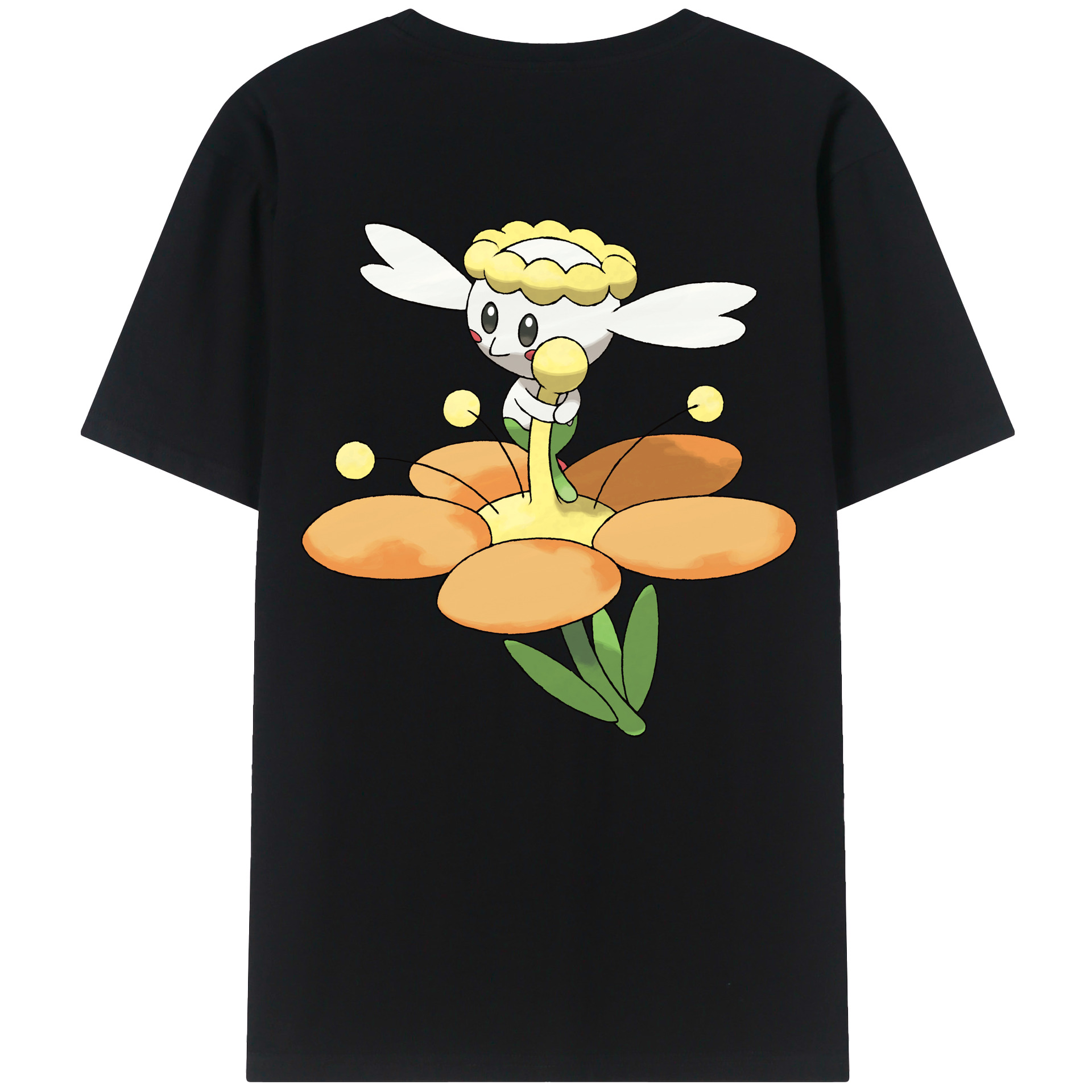 （画像用） ポケットモンスター Pokémon レディース半袖Tシャツ(バックプリント)