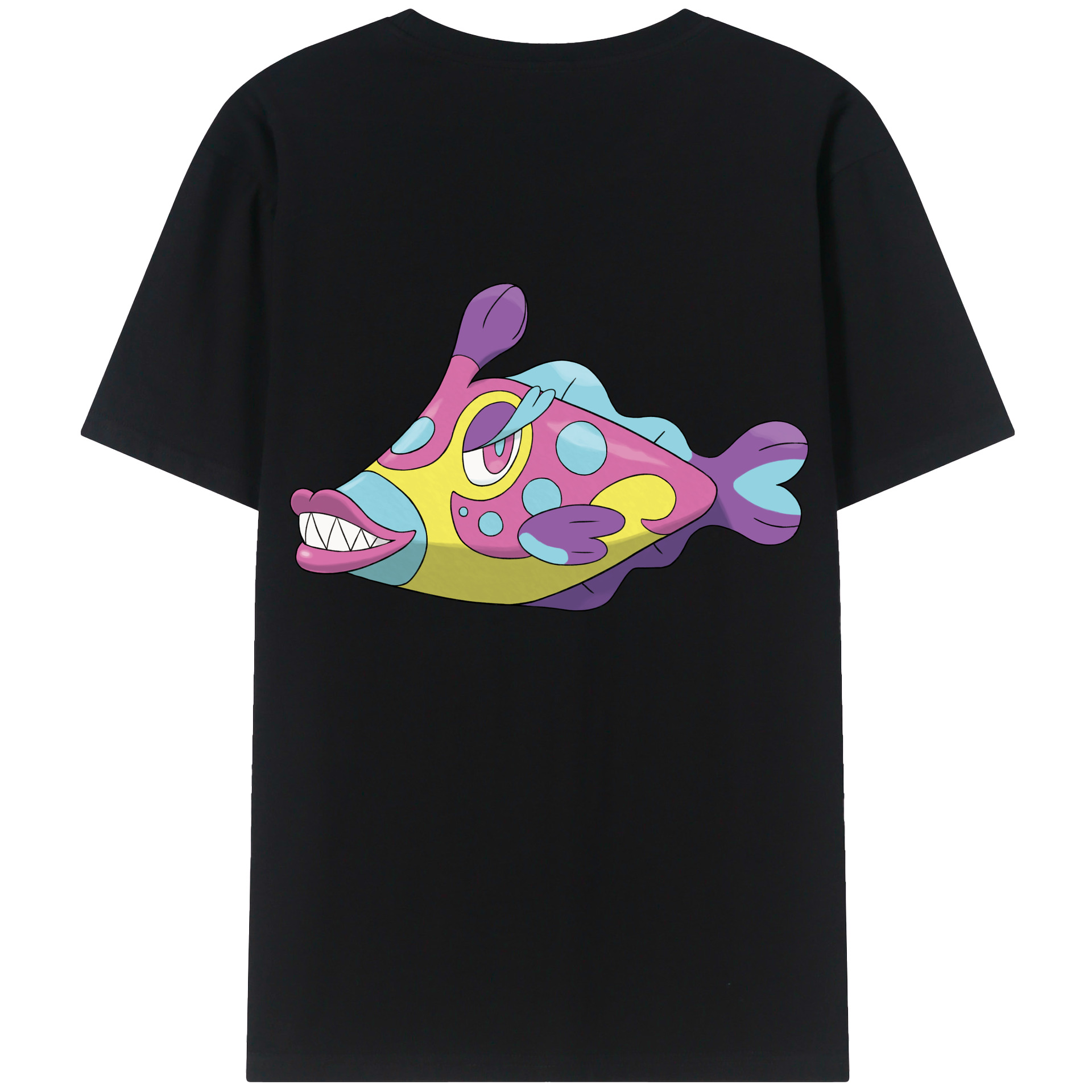 （画像用） ポケットモンスター Pokémon レディース半袖Tシャツ(バックプリント)