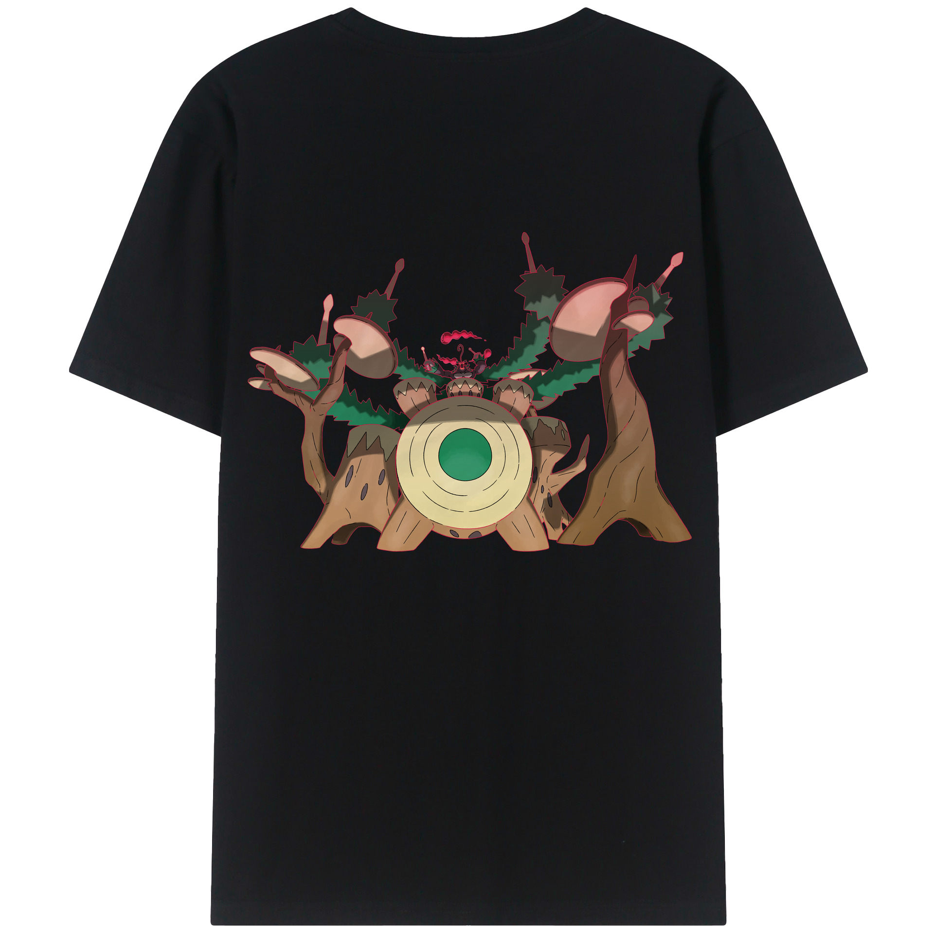 （画像用） ポケットモンスター Pokémon レディース半袖Tシャツ(バックプリント)