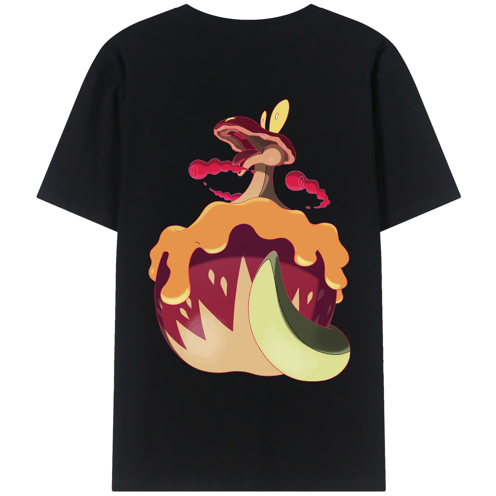 （画像用） ポケットモンスター Pokémon レディース半袖Tシャツ(バックプリント)