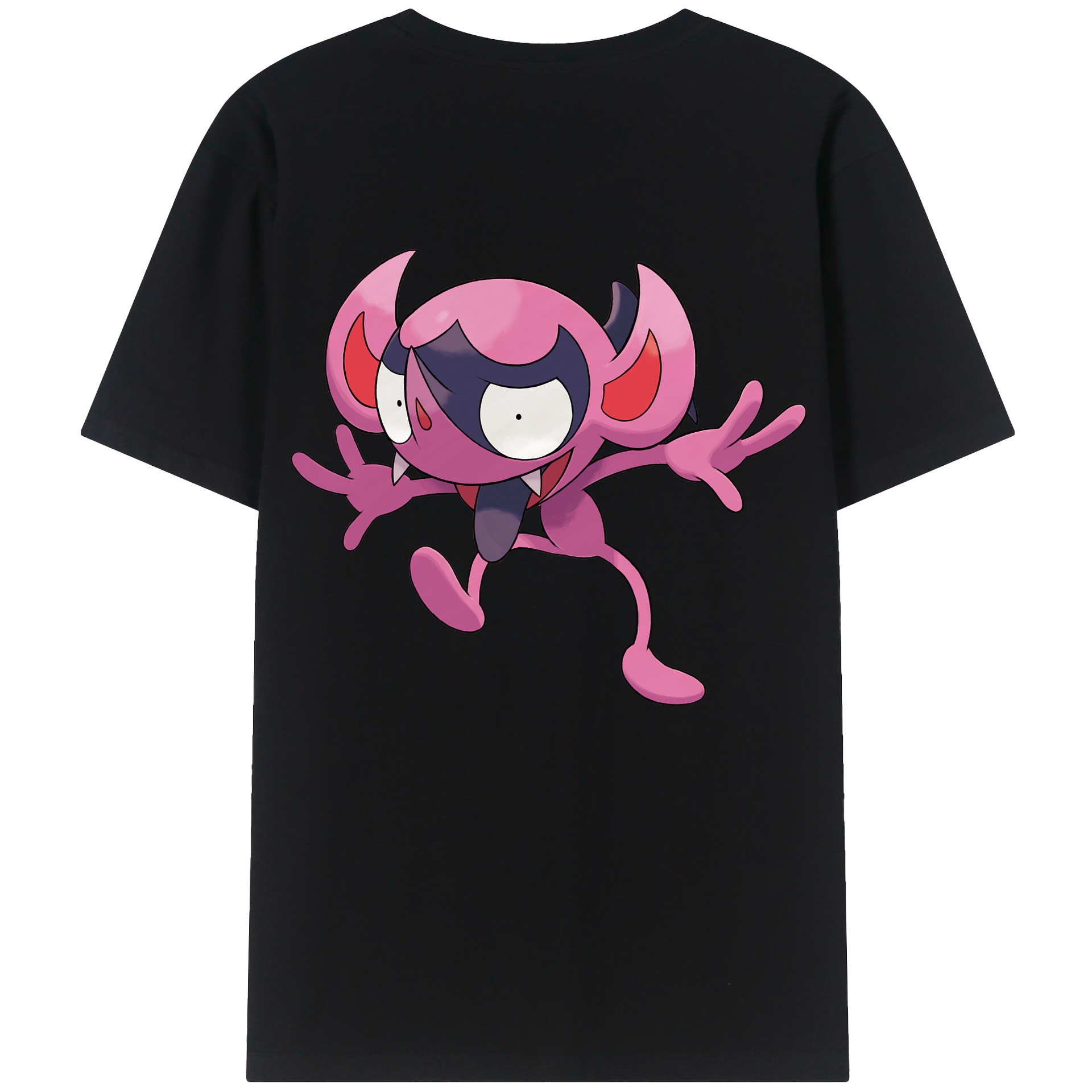 （画像用） ポケットモンスター Pokémon レディース半袖Tシャツ(バックプリント)