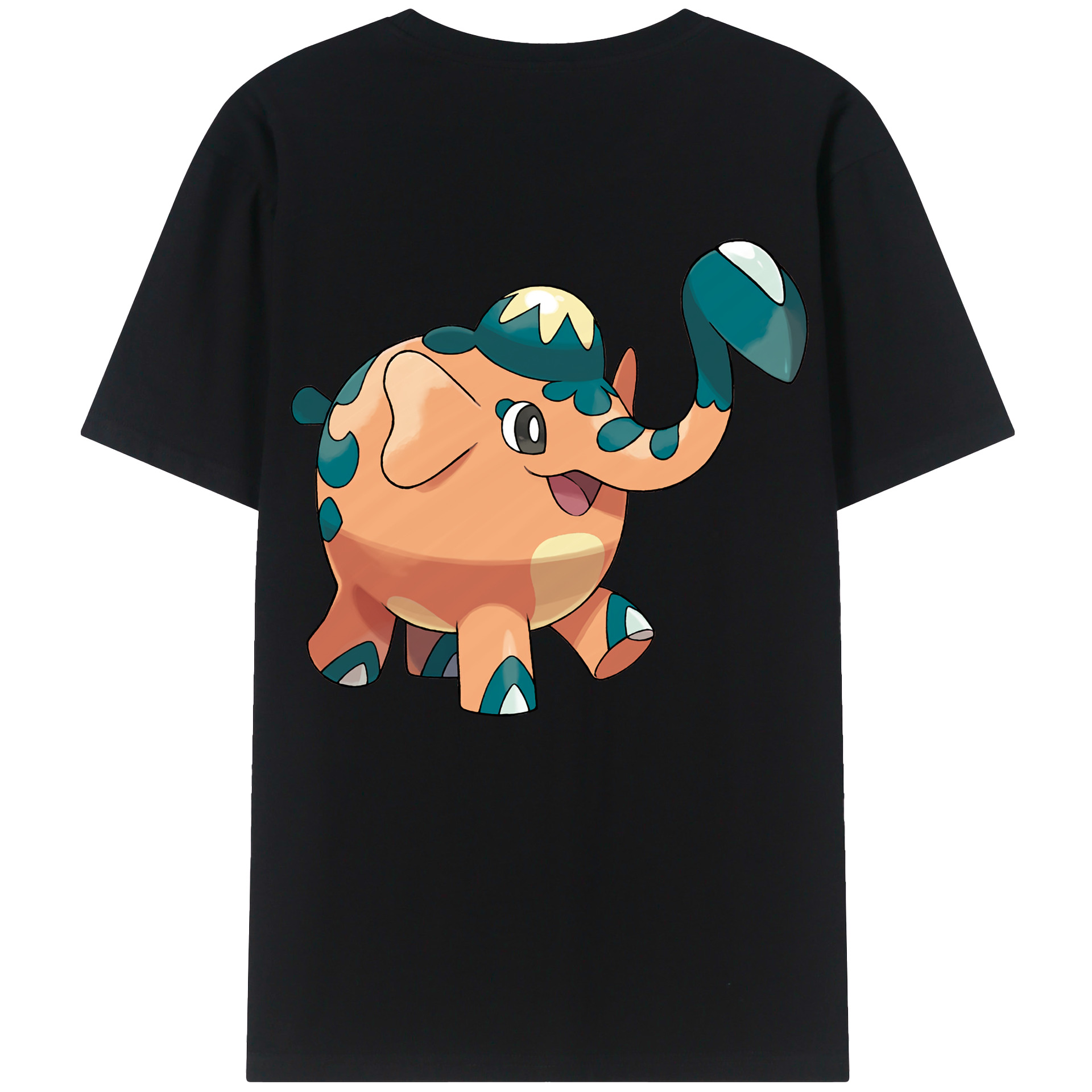 （画像用） ポケットモンスター Pokémon レディース半袖Tシャツ(バックプリント)