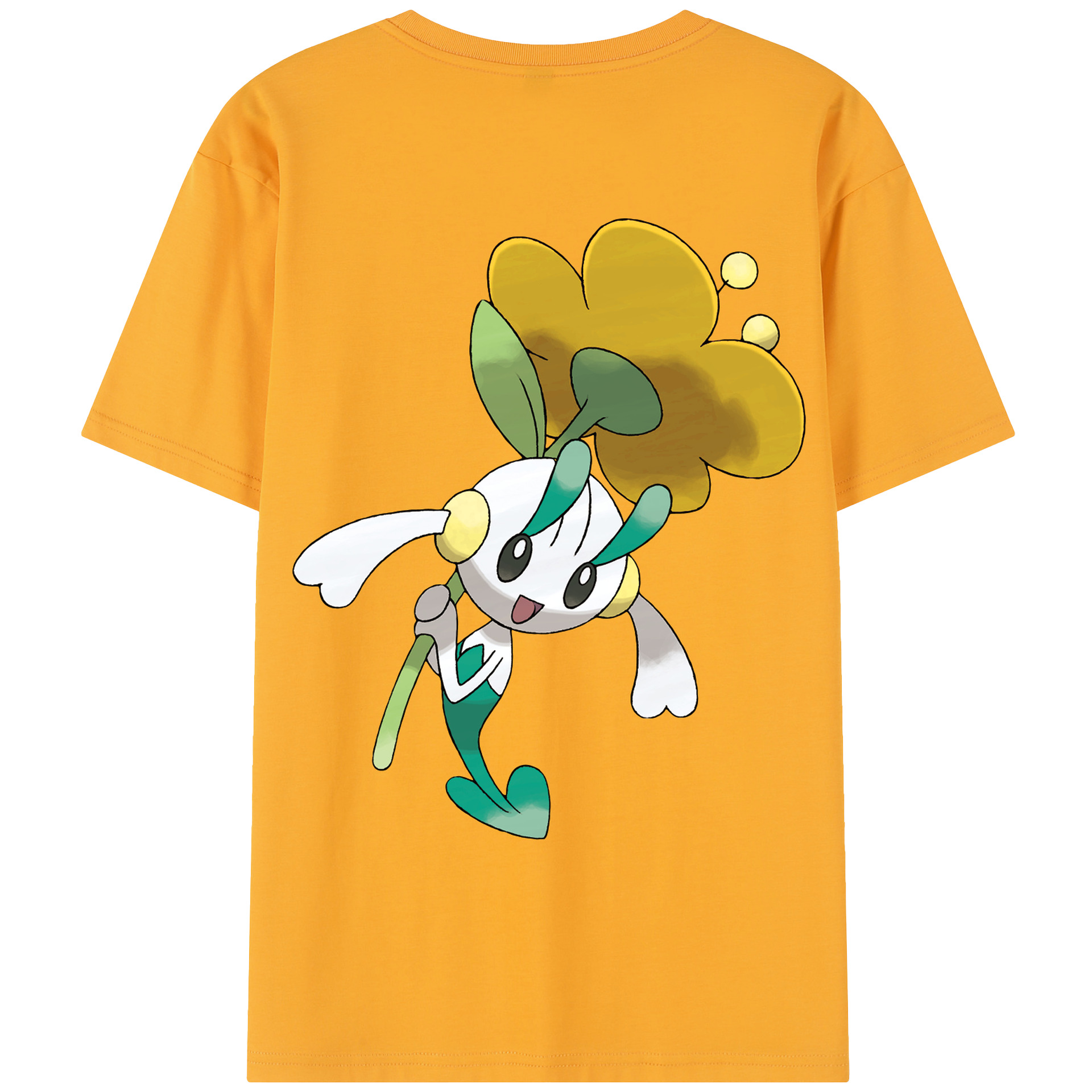 （画像用） ポケットモンスター Pokémon レディース半袖Tシャツ(バックプリント)