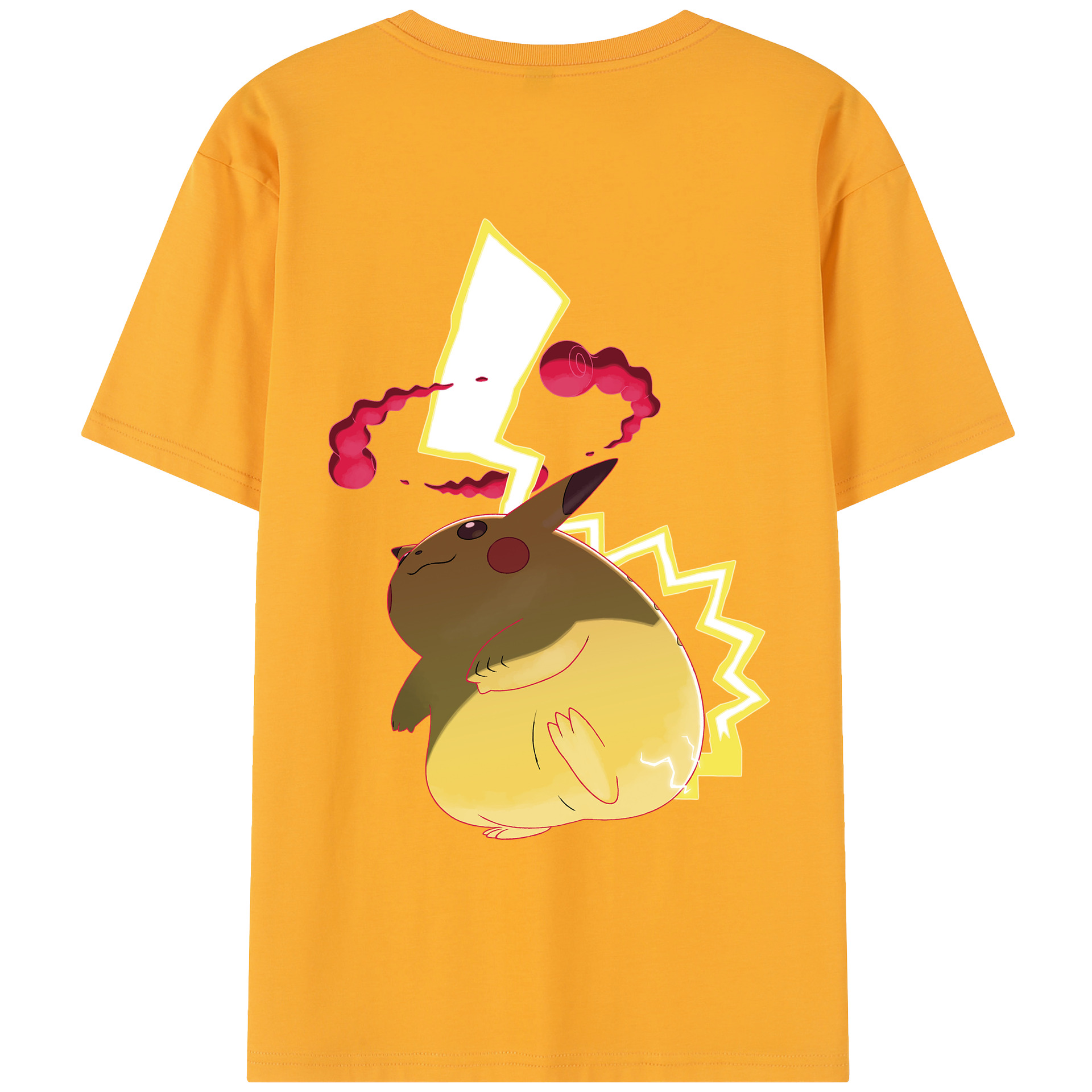 （画像用） ポケットモンスター Pokémon レディース半袖Tシャツ(バックプリント)
