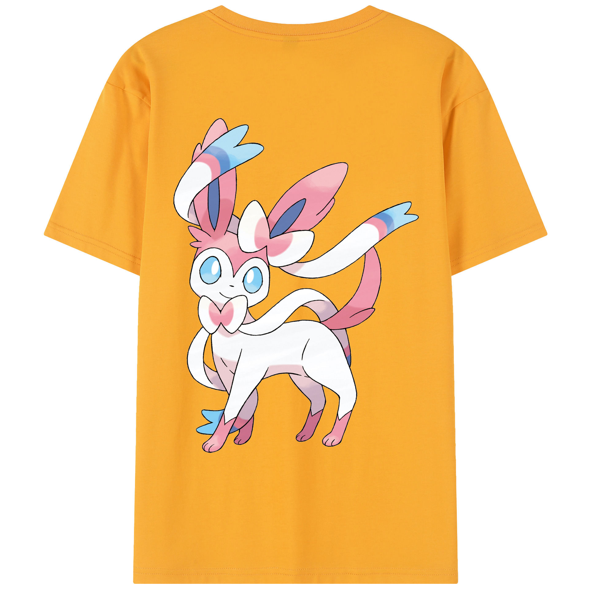 （画像用） ポケットモンスター Pokémon レディース半袖Tシャツ(バックプリント)