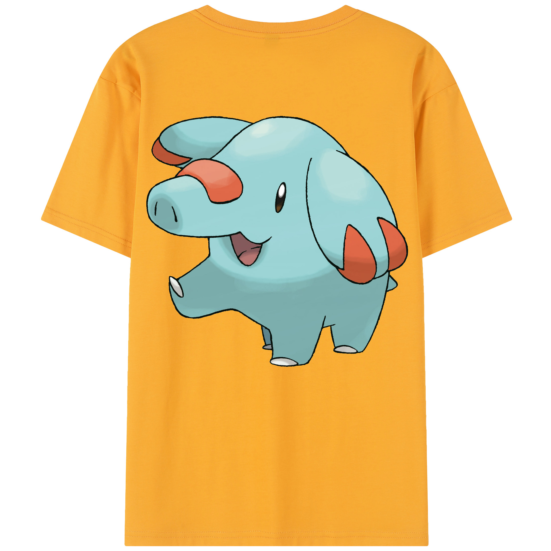 （画像用） ポケットモンスター Pokémon レディース半袖Tシャツ(バックプリント)