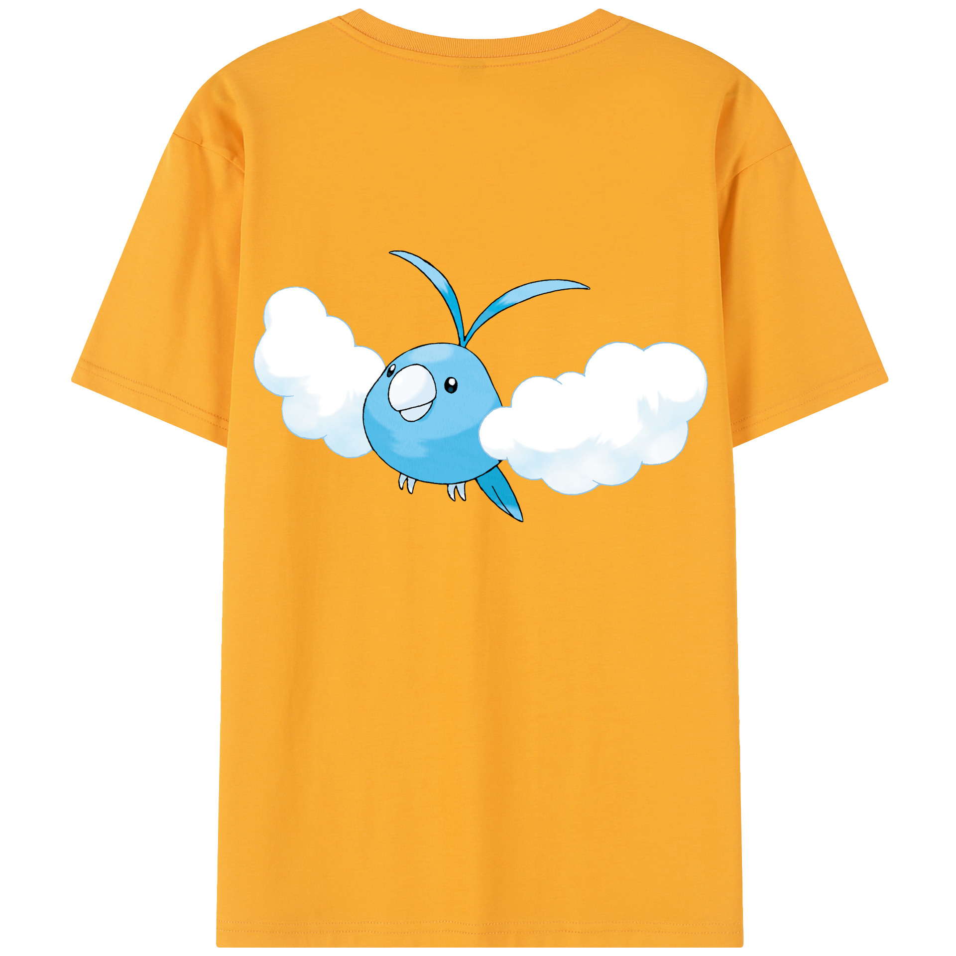 （画像用） ポケットモンスター Pokémon レディース半袖Tシャツ(バックプリント)
