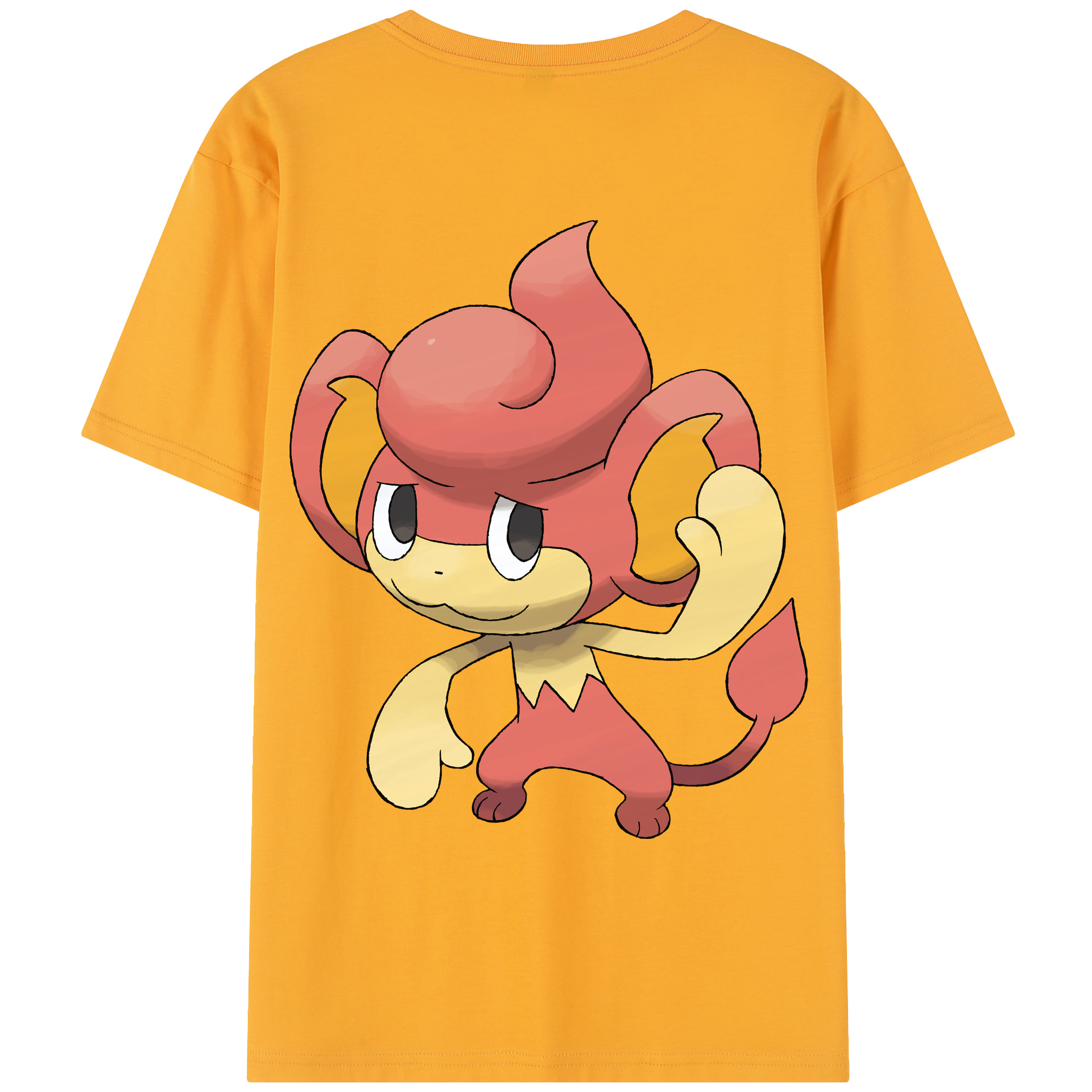 （画像用） ポケットモンスター Pokémon レディース半袖Tシャツ(バックプリント)