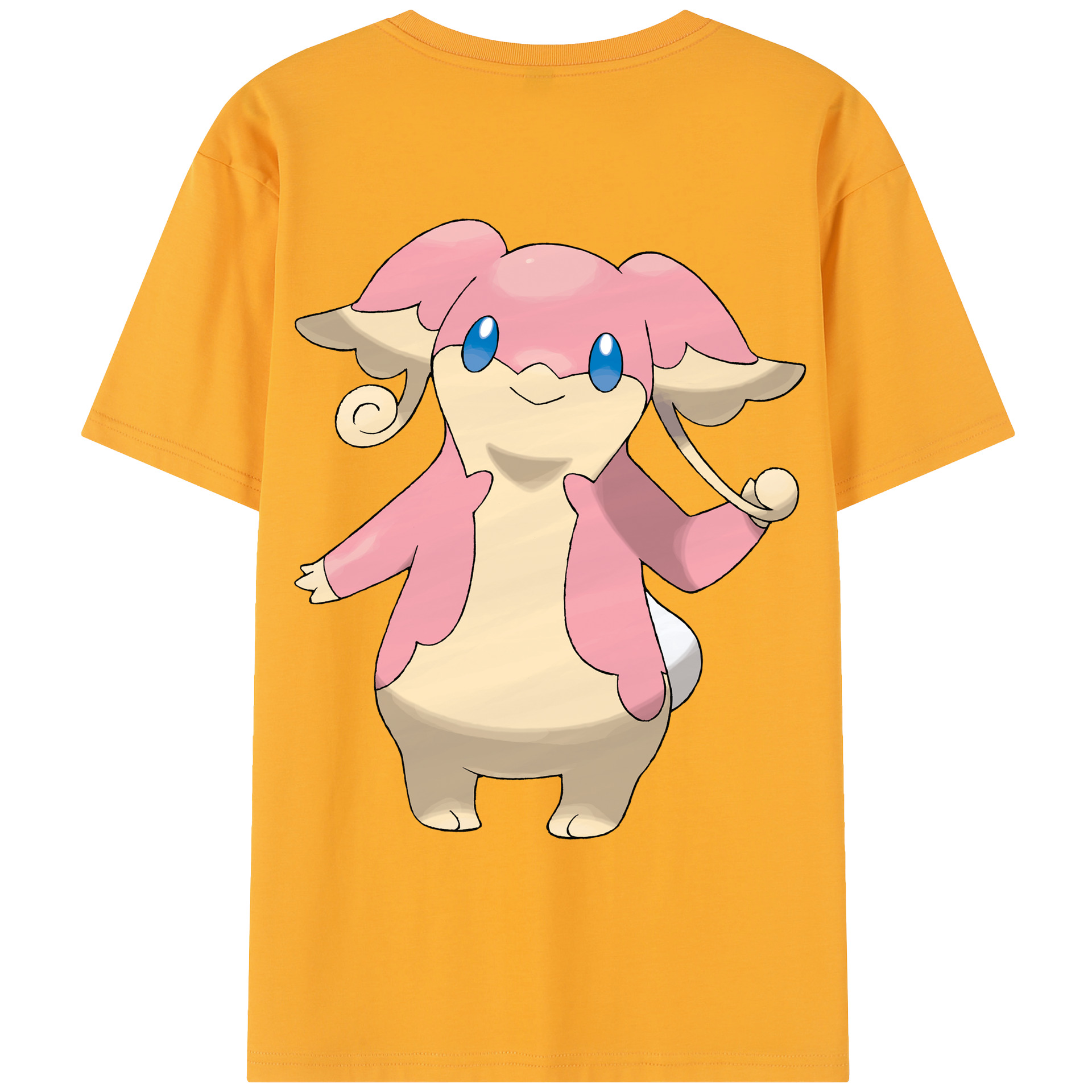 （画像用） ポケットモンスター Pokémon レディース半袖Tシャツ(バックプリント)
