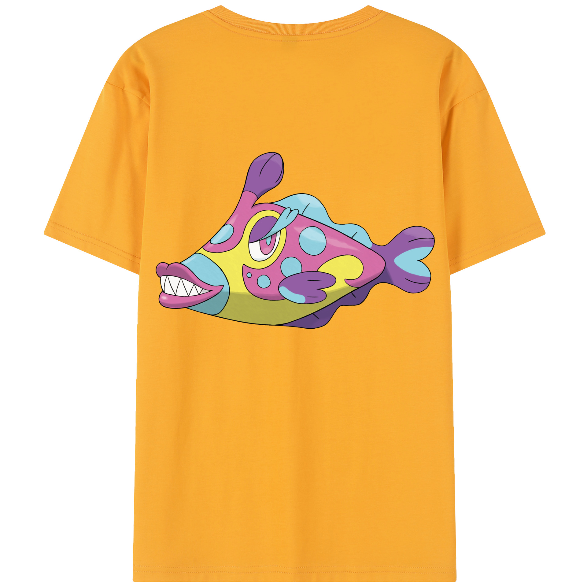 （画像用） ポケットモンスター Pokémon レディース半袖Tシャツ(バックプリント)