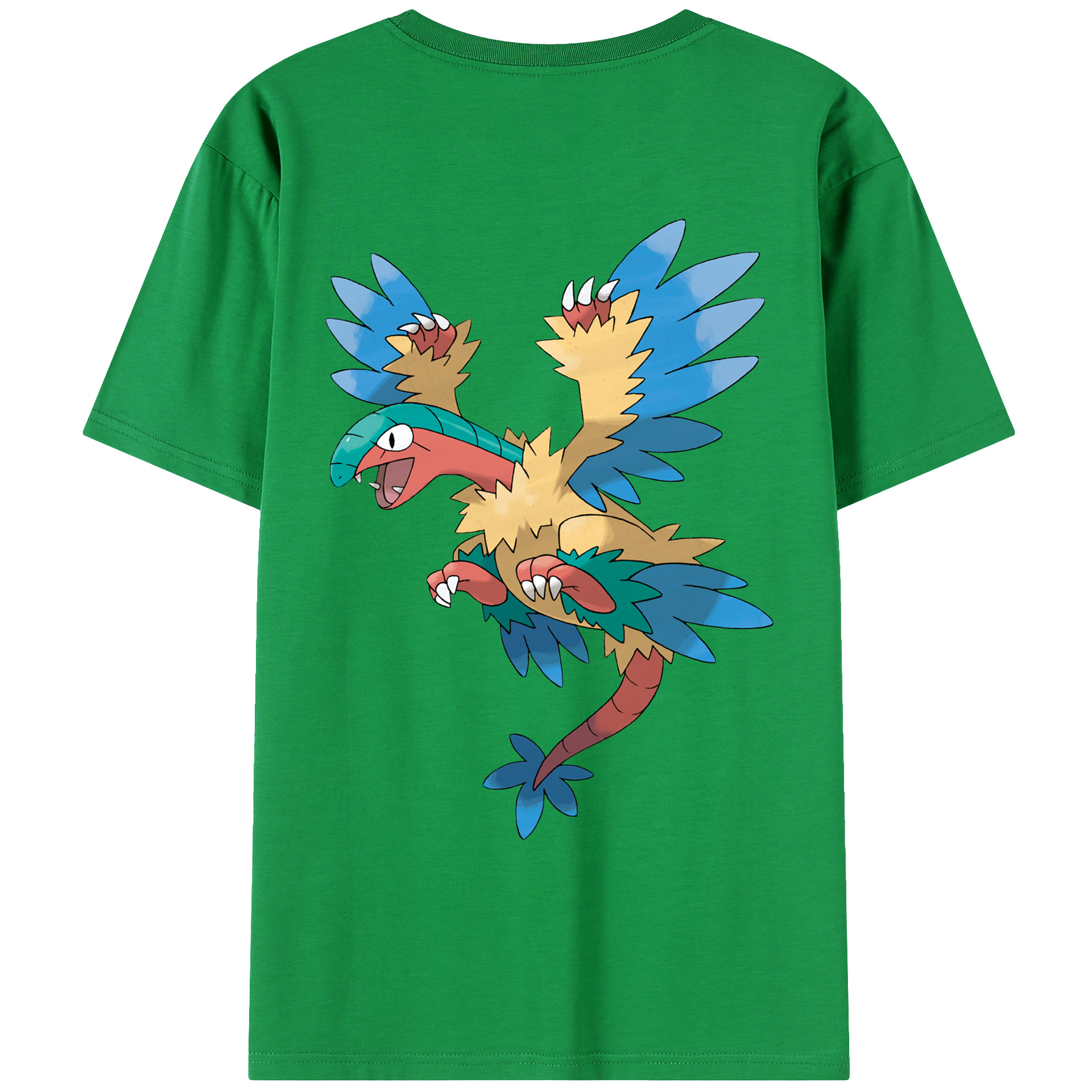 （画像用） ポケットモンスター Pokémon レディース半袖Tシャツ(バックプリント)