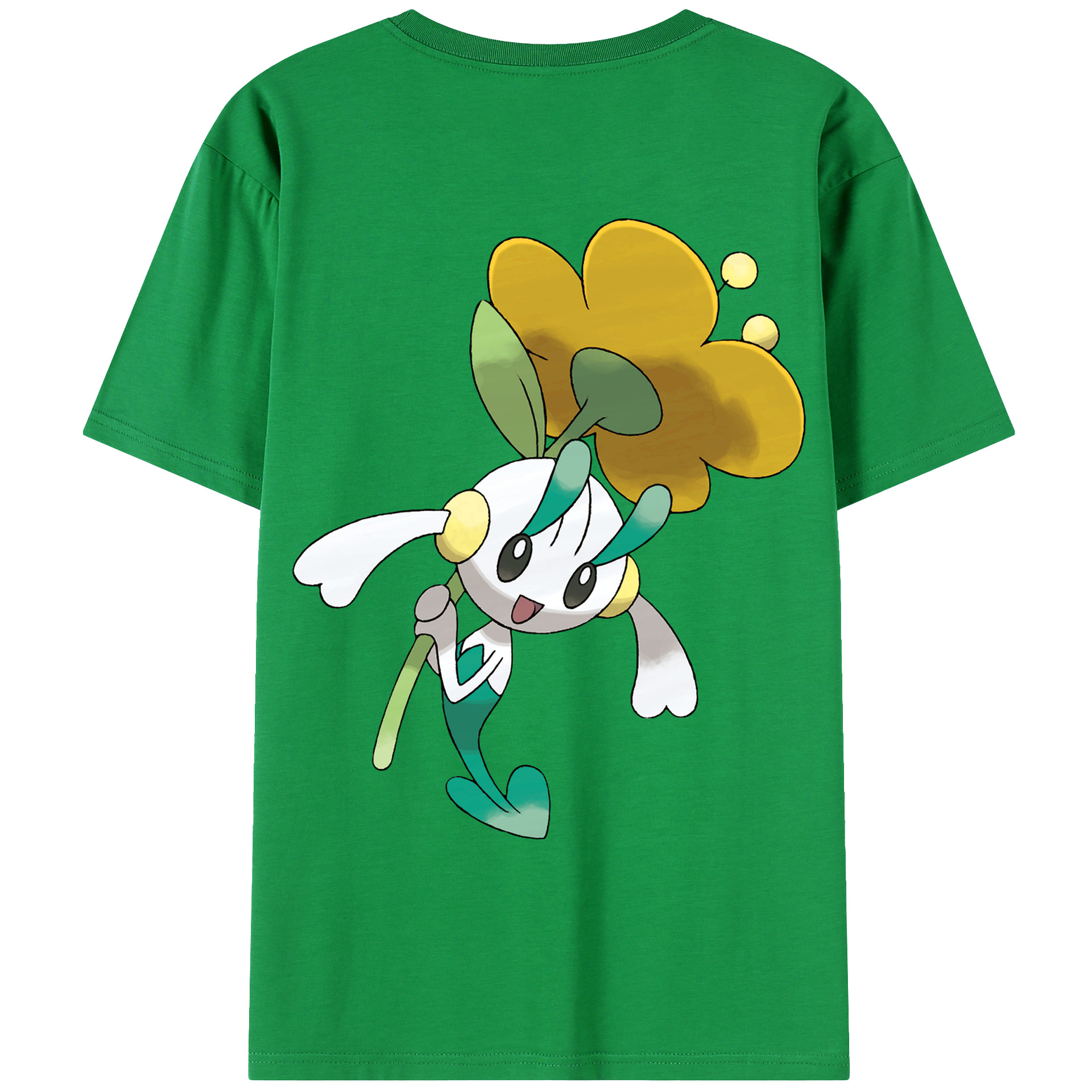 （画像用） ポケットモンスター Pokémon レディース半袖Tシャツ(バックプリント)