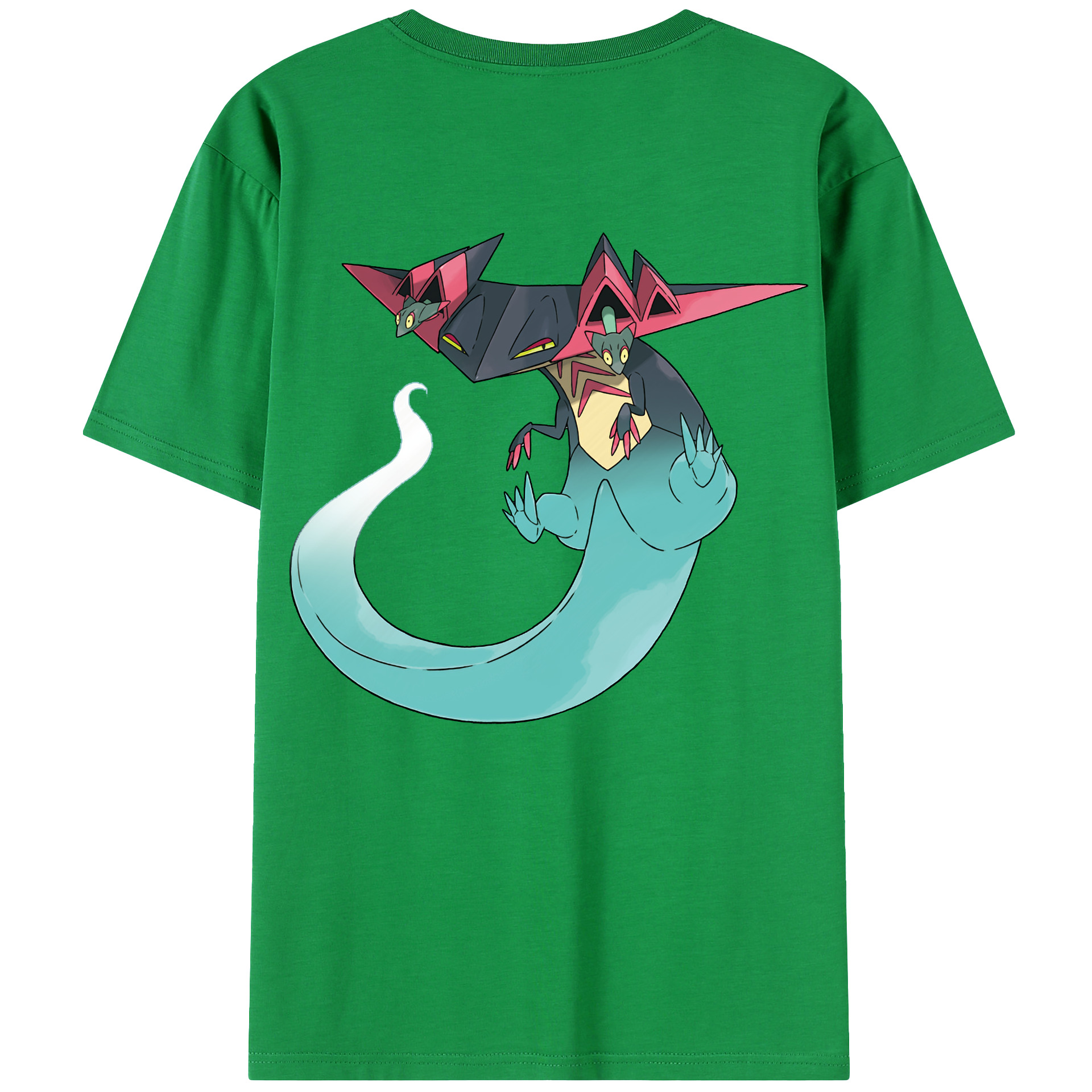 （画像用） ポケットモンスター Pokémon レディース半袖Tシャツ(バックプリント)