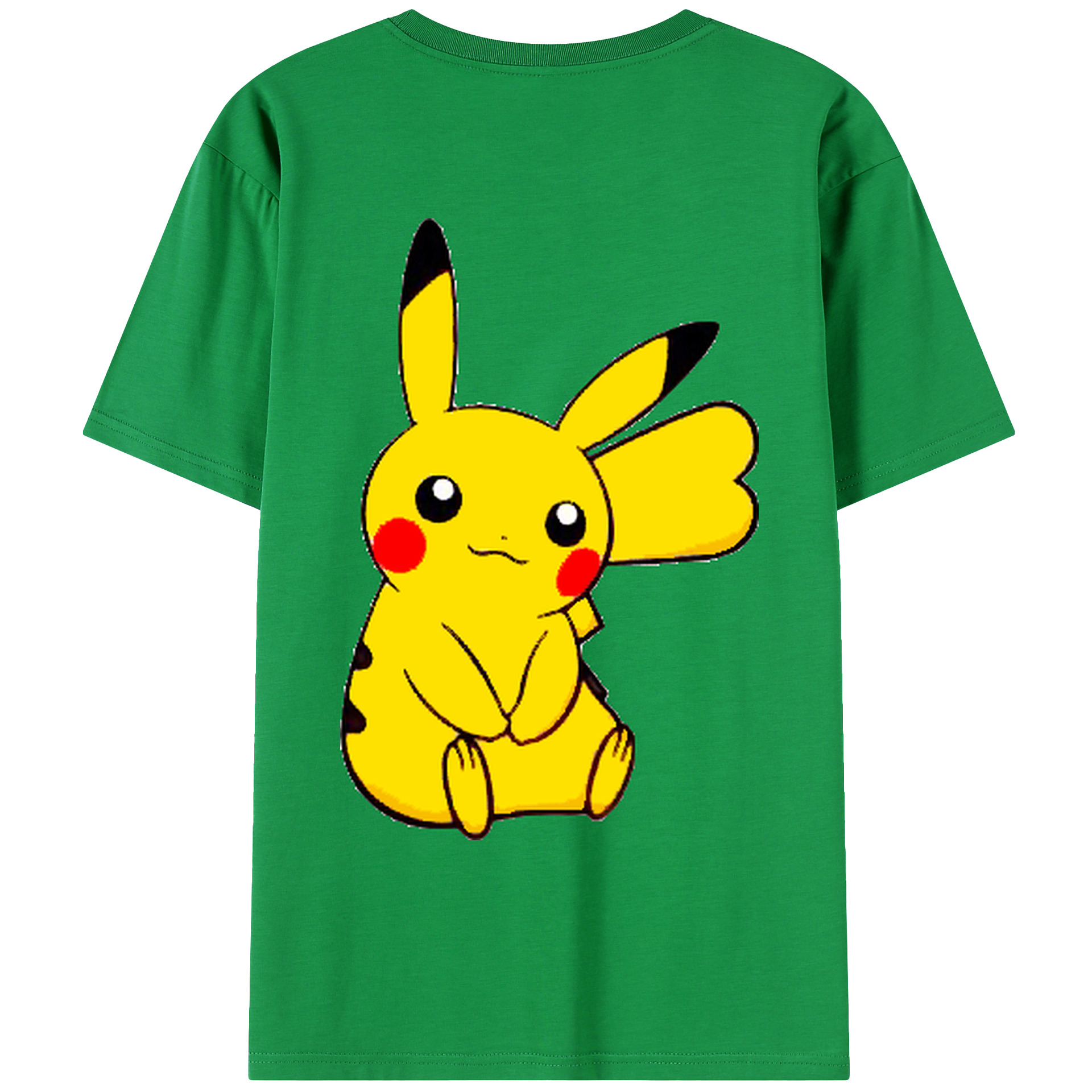 （画像用） ポケットモンスター Pokémon レディース半袖Tシャツ(バックプリント)