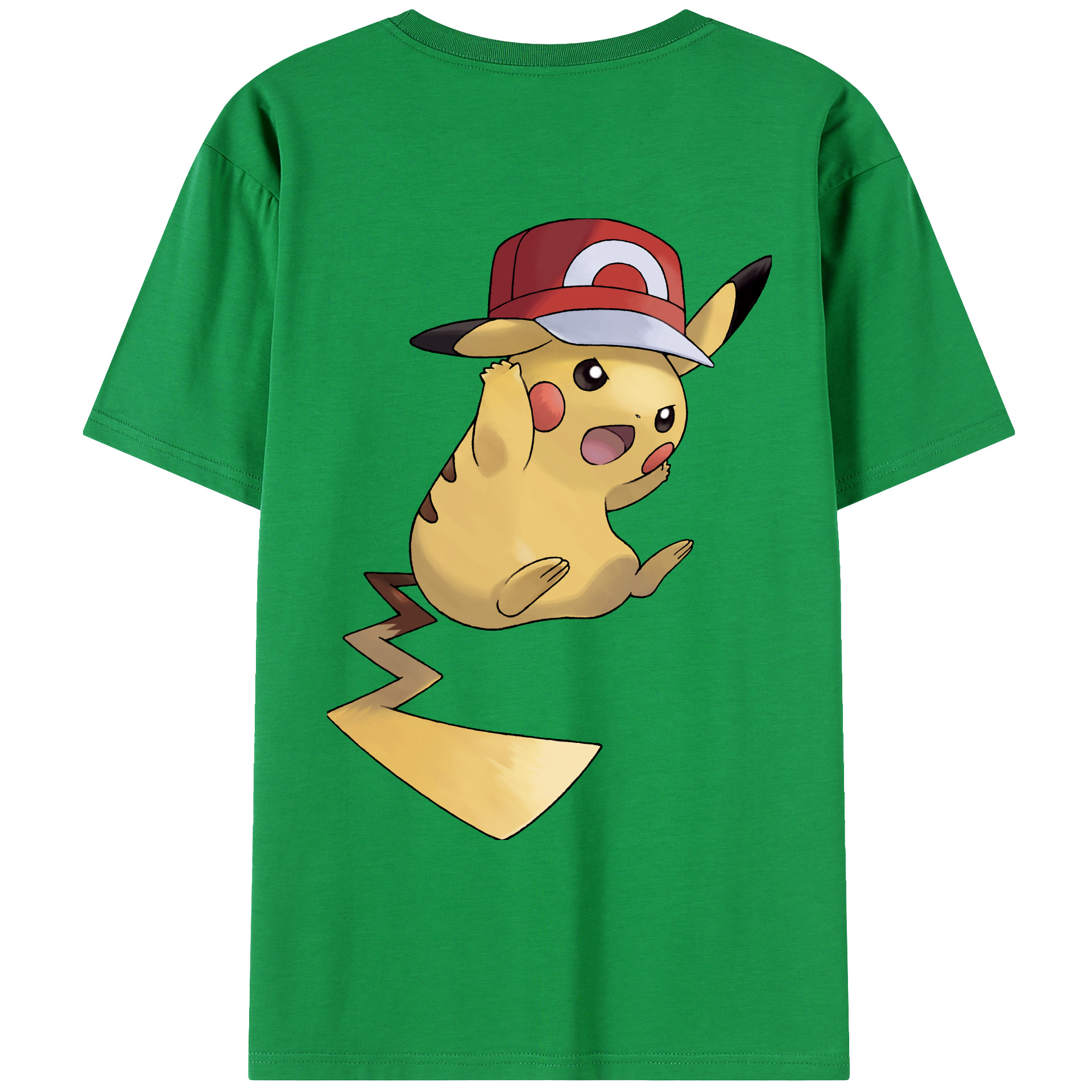 （画像用） ポケットモンスター Pokémon レディース半袖Tシャツ(バックプリント)