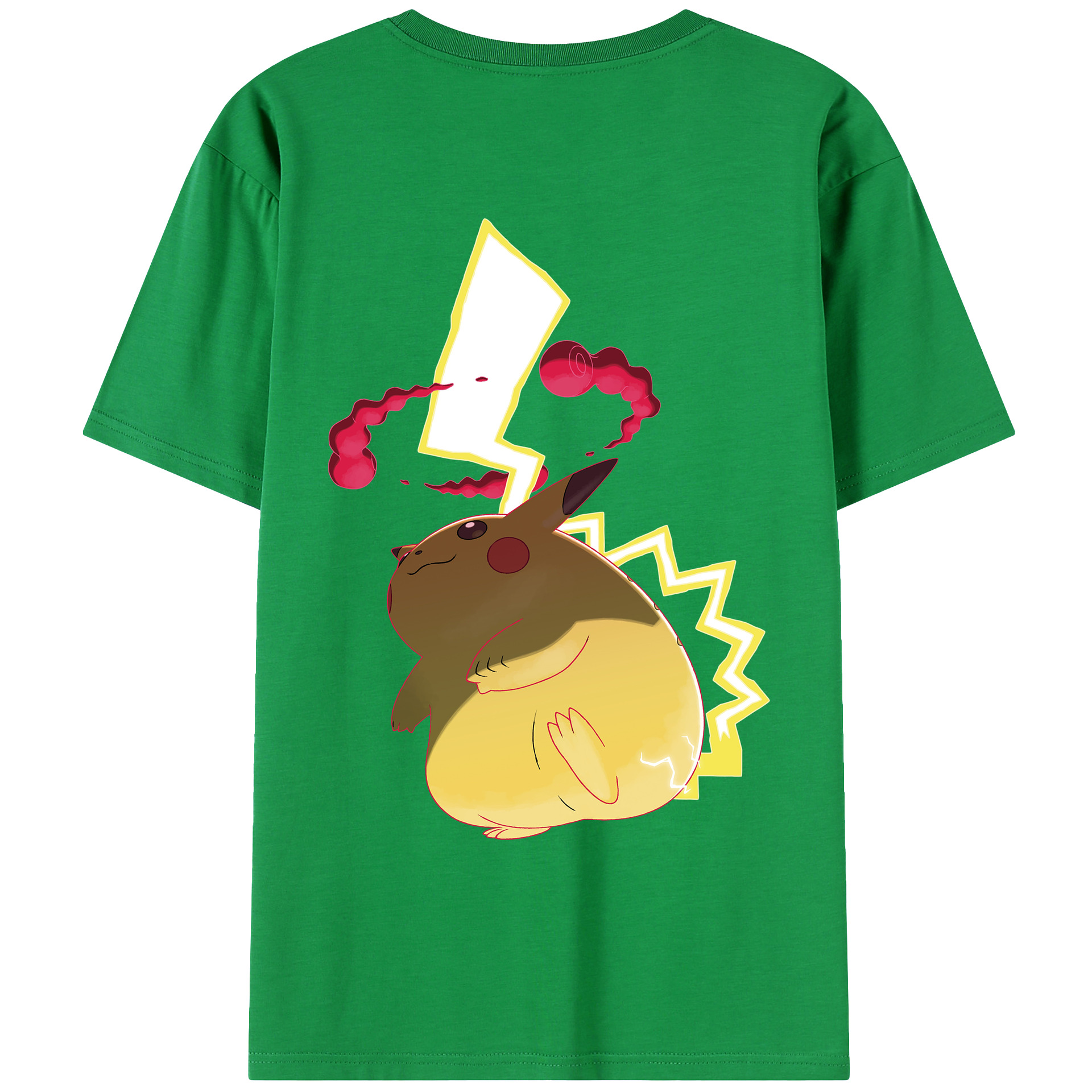 （画像用） ポケットモンスター Pokémon レディース半袖Tシャツ(バックプリント)