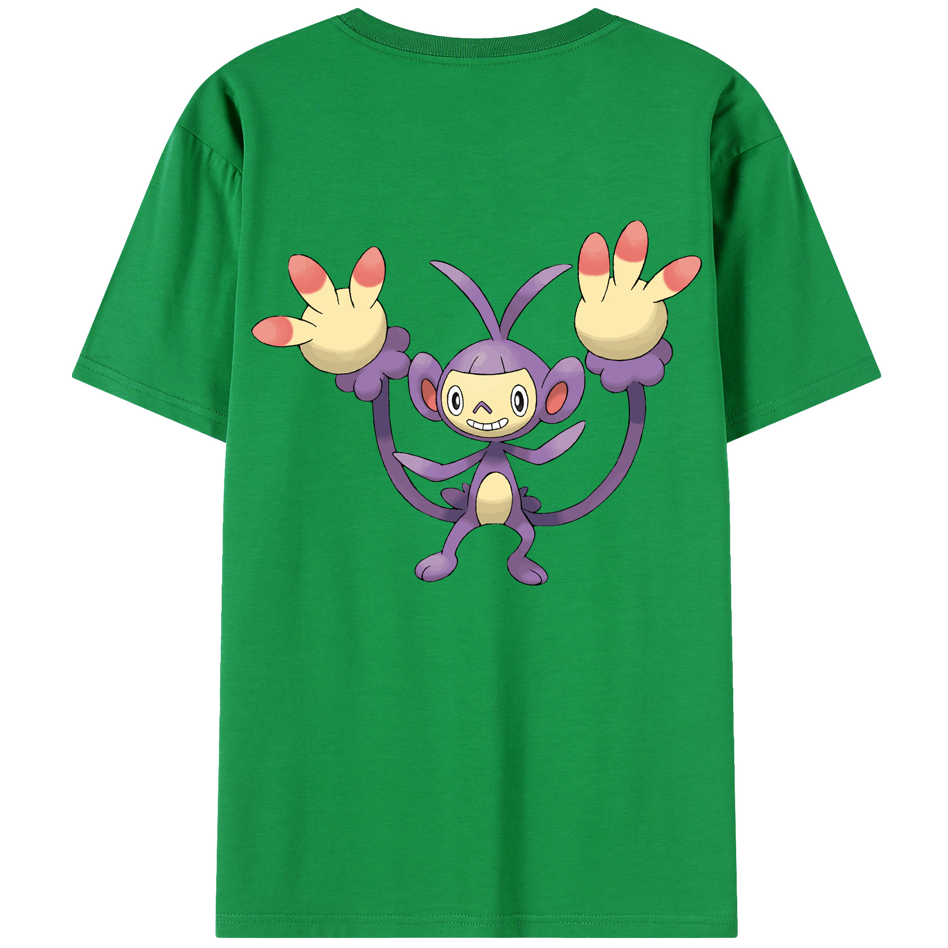 （画像用） ポケットモンスター Pokémon レディース半袖Tシャツ(バックプリント)