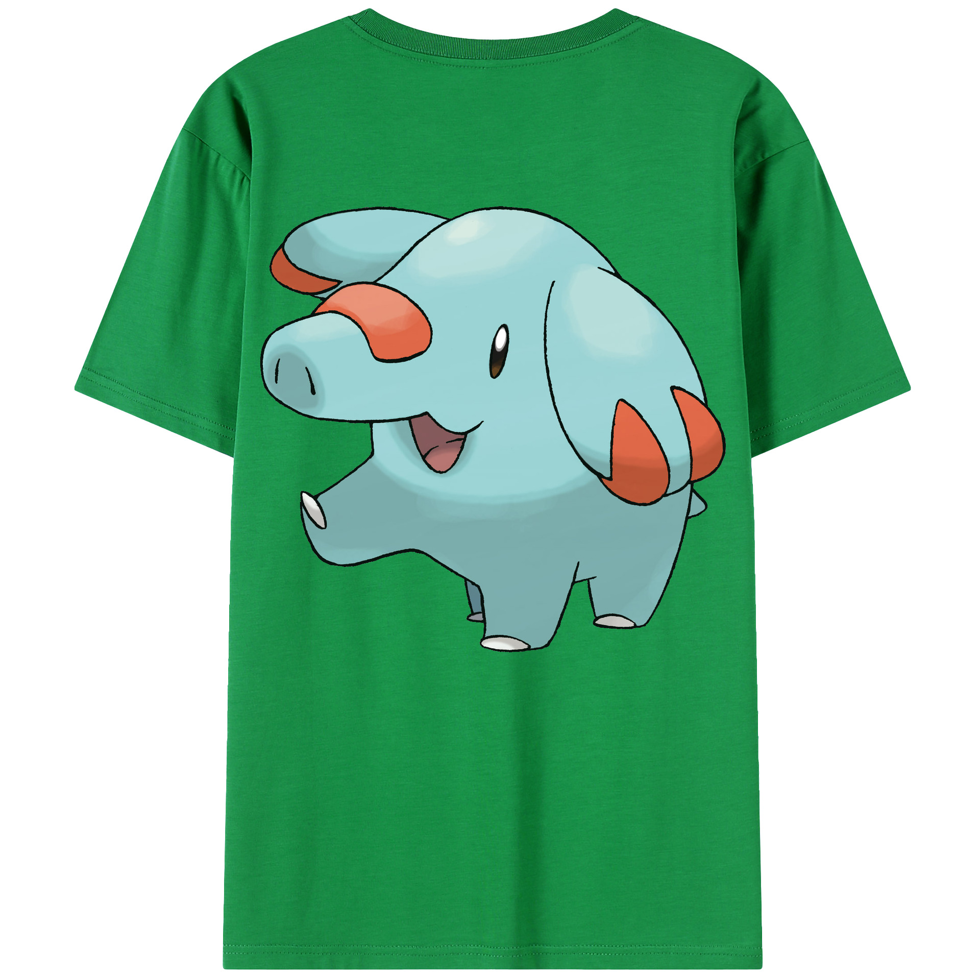 （画像用） ポケットモンスター Pokémon レディース半袖Tシャツ(バックプリント)