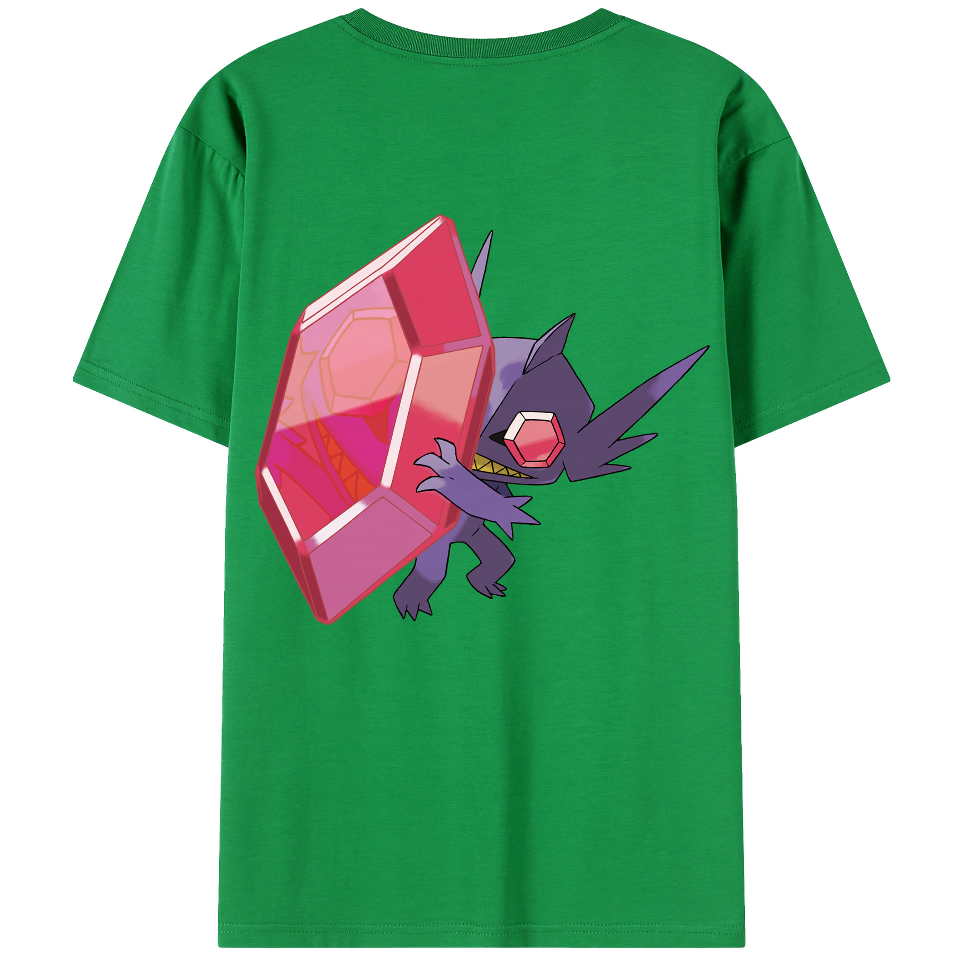 （画像用） ポケットモンスター Pokémon レディース半袖Tシャツ(バックプリント)