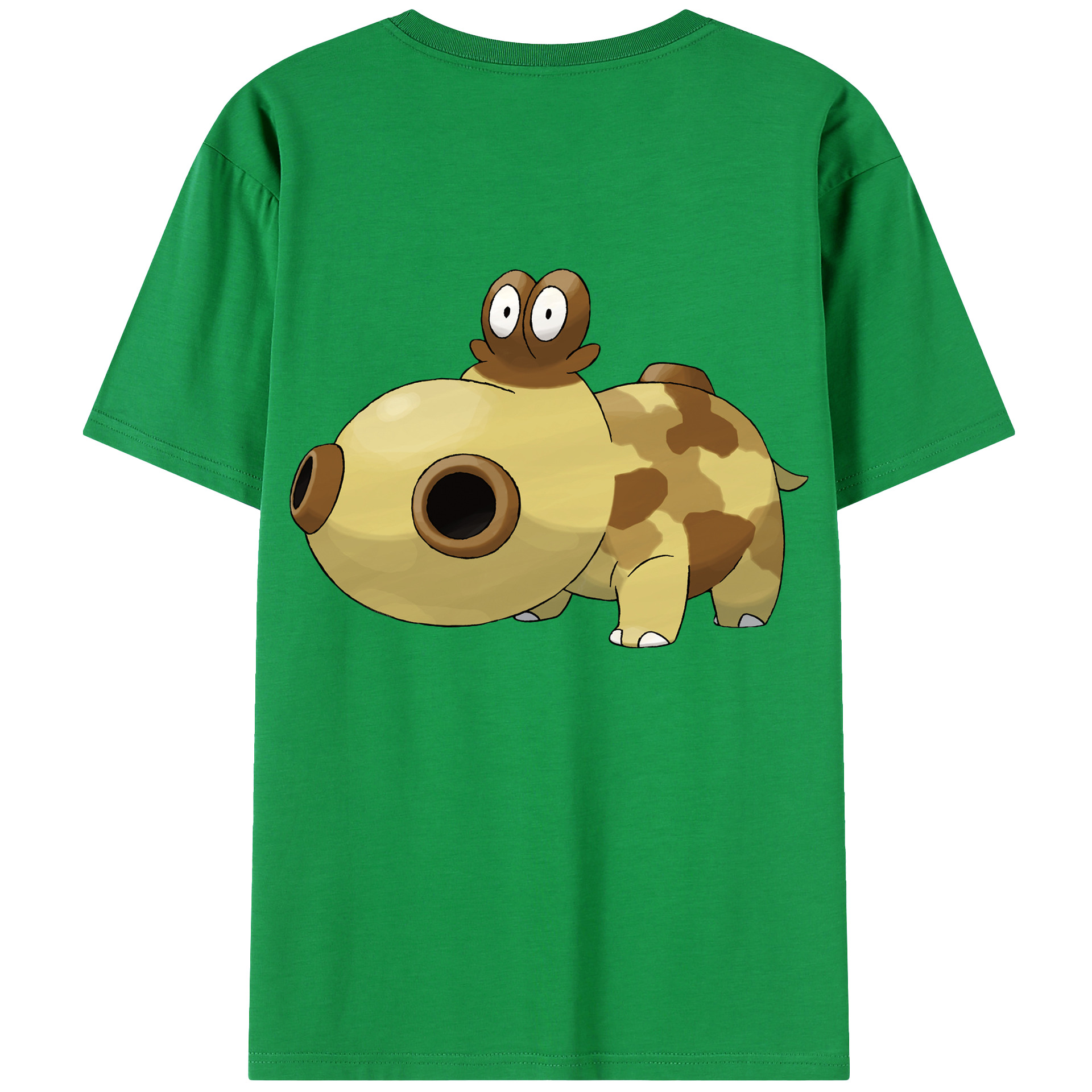 （画像用） ポケットモンスター Pokémon レディース半袖Tシャツ(バックプリント)