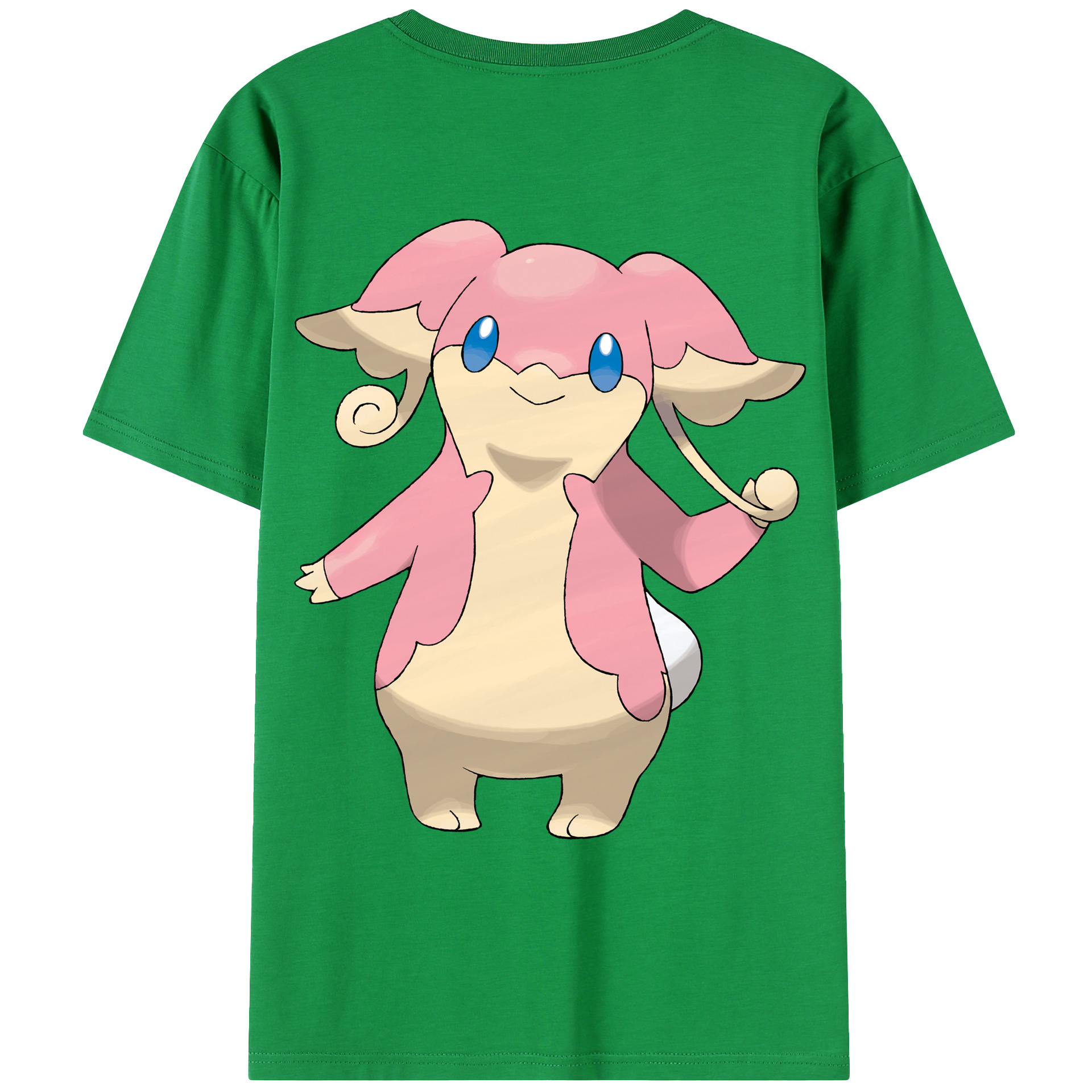 （画像用） ポケットモンスター Pokémon レディース半袖Tシャツ(バックプリント)