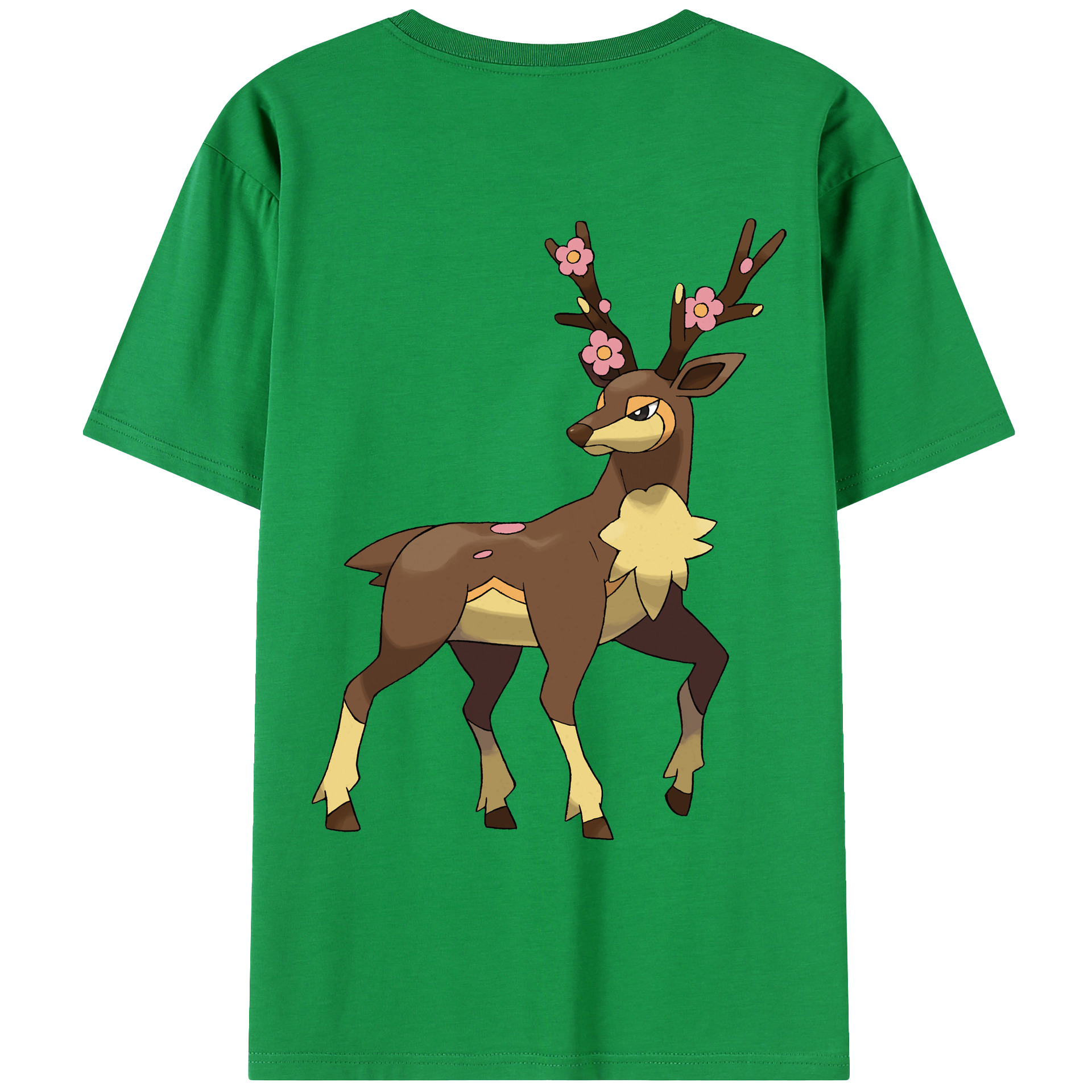 （画像用） ポケットモンスター Pokémon レディース半袖Tシャツ(バックプリント)