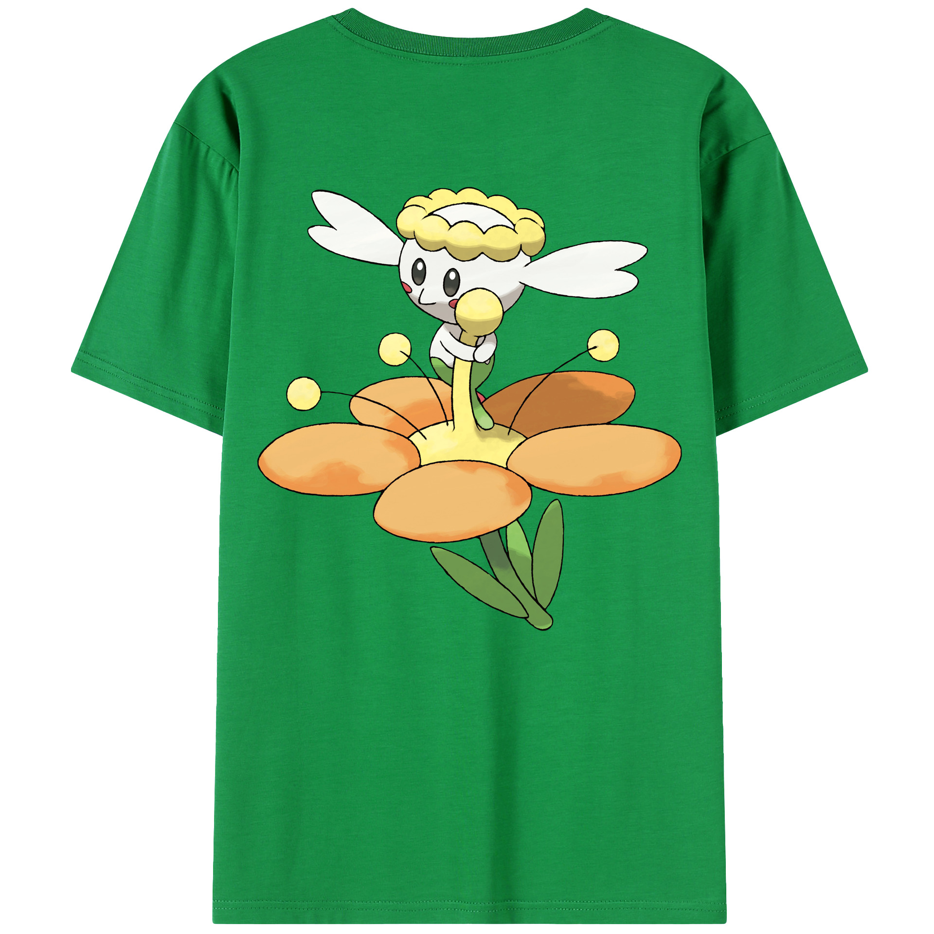 （画像用） ポケットモンスター Pokémon レディース半袖Tシャツ(バックプリント)