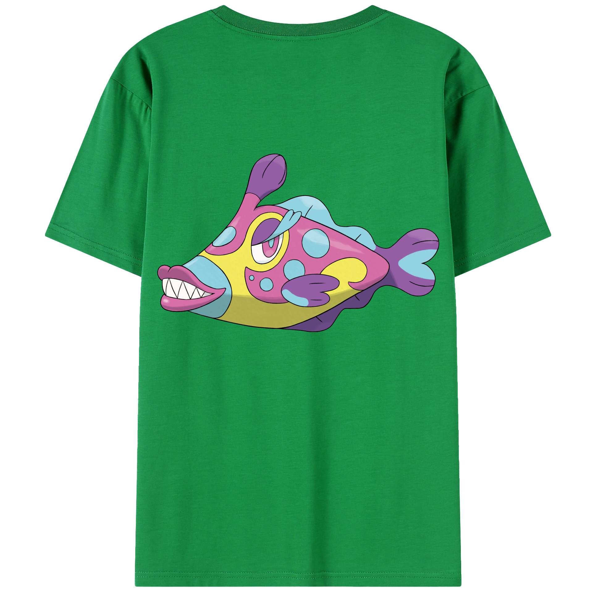 （画像用） ポケットモンスター Pokémon レディース半袖Tシャツ(バックプリント)