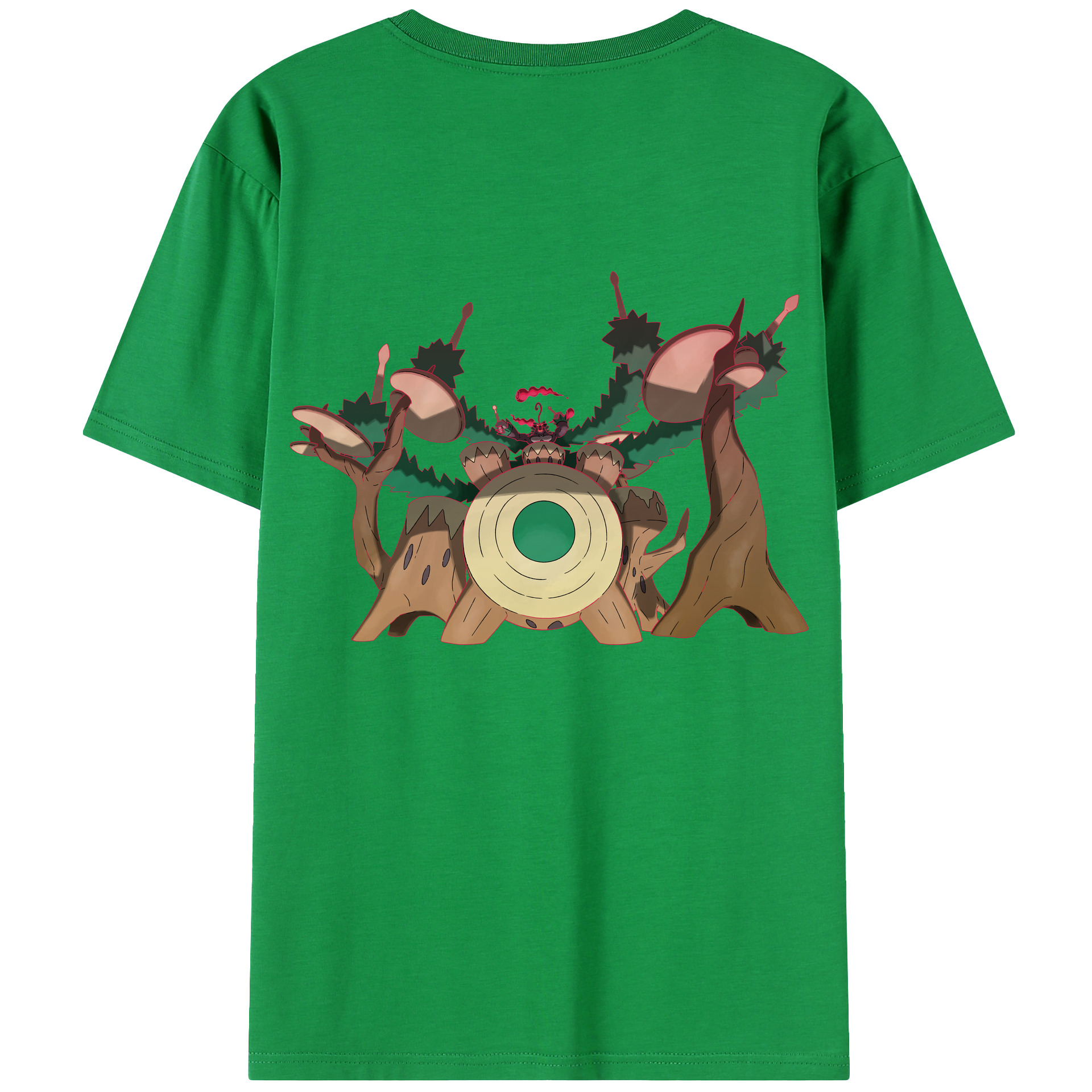 （画像用） ポケットモンスター Pokémon レディース半袖Tシャツ(バックプリント)