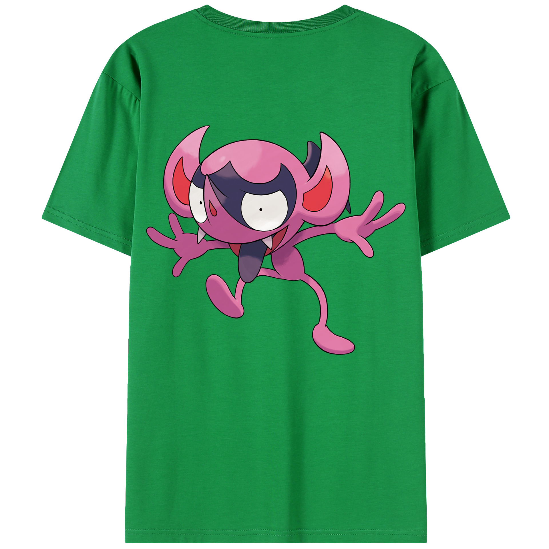（画像用） ポケットモンスター Pokémon レディース半袖Tシャツ(バックプリント)