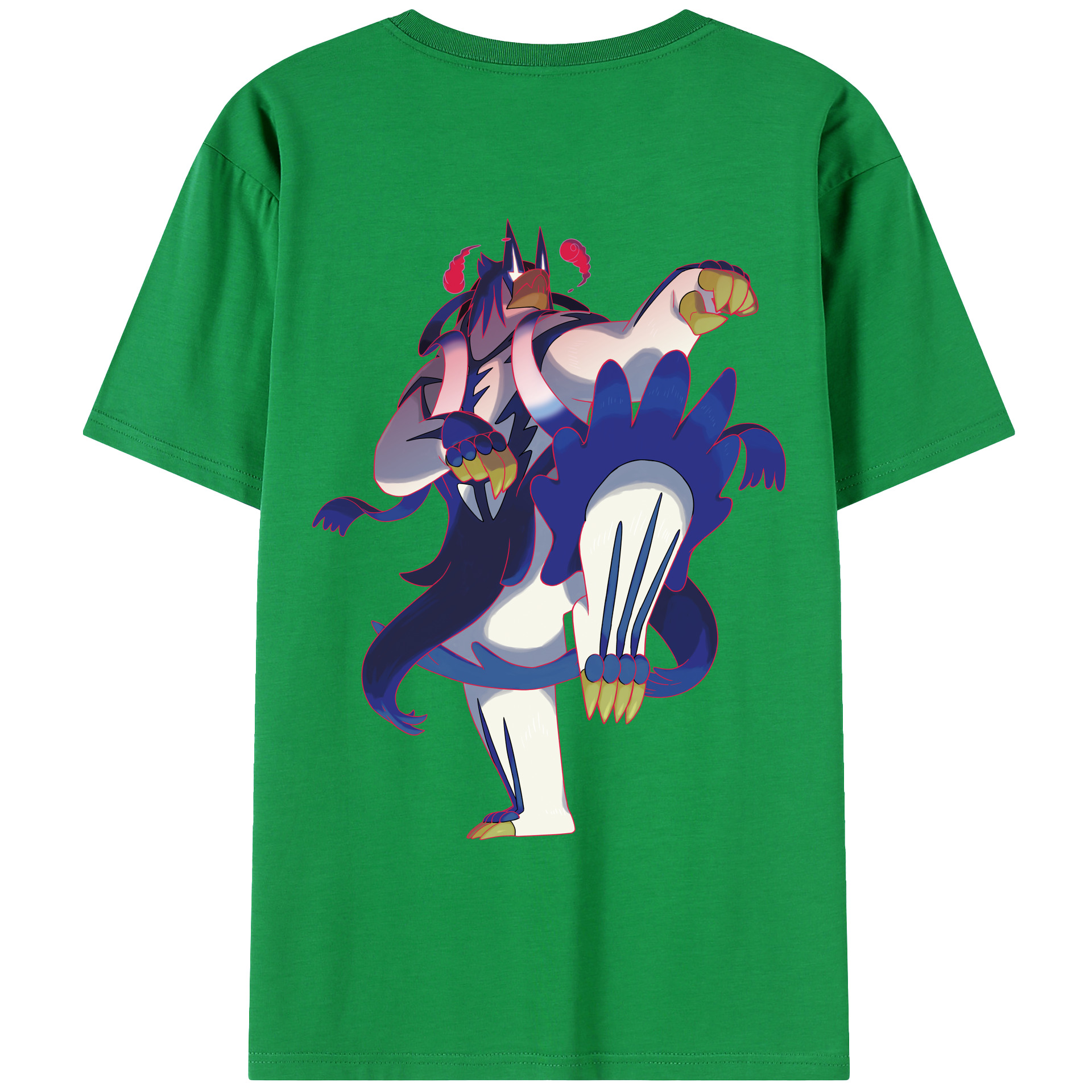 （画像用） ポケットモンスター Pokémon レディース半袖Tシャツ(バックプリント)
