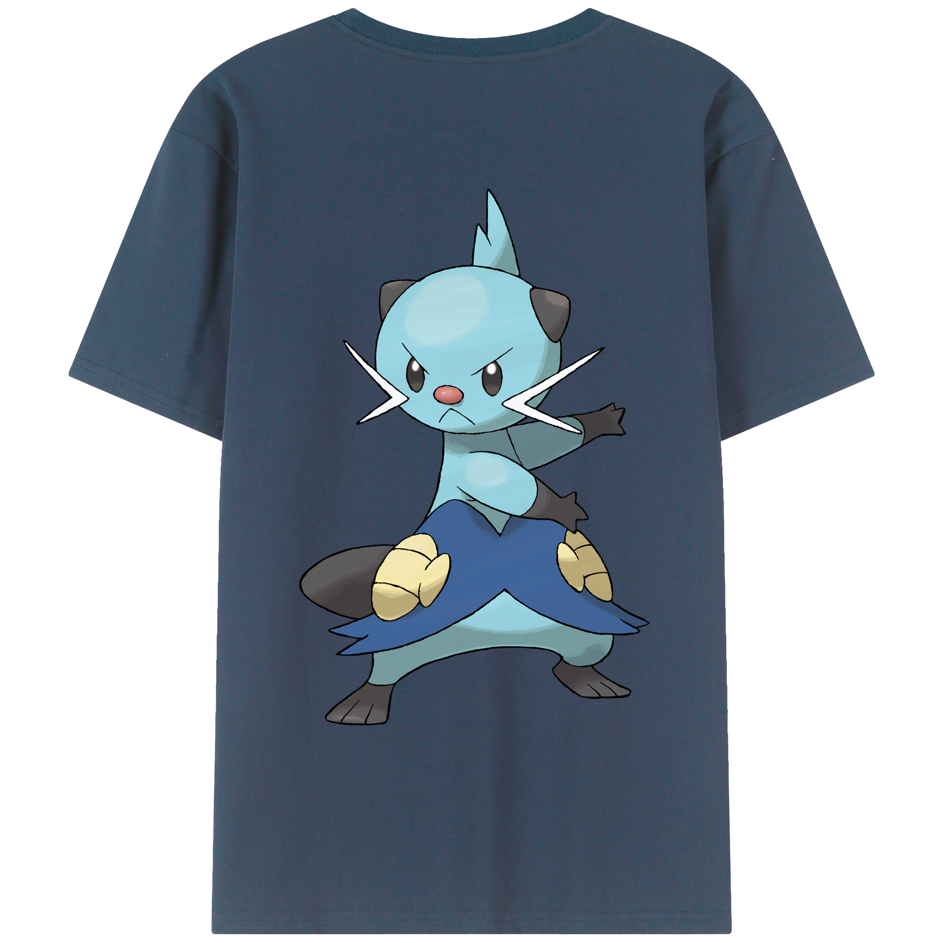 （画像用） ポケットモンスター Pokémon レディース半袖Tシャツ(バックプリント)