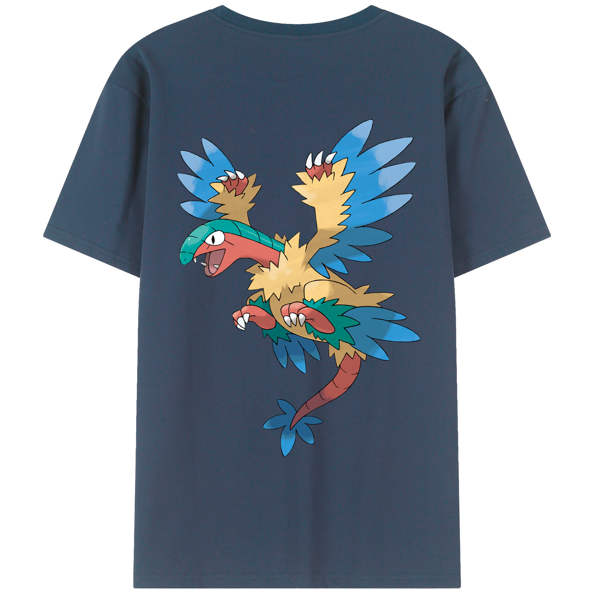 （画像用） ポケットモンスター Pokémon レディース半袖Tシャツ(バックプリント)