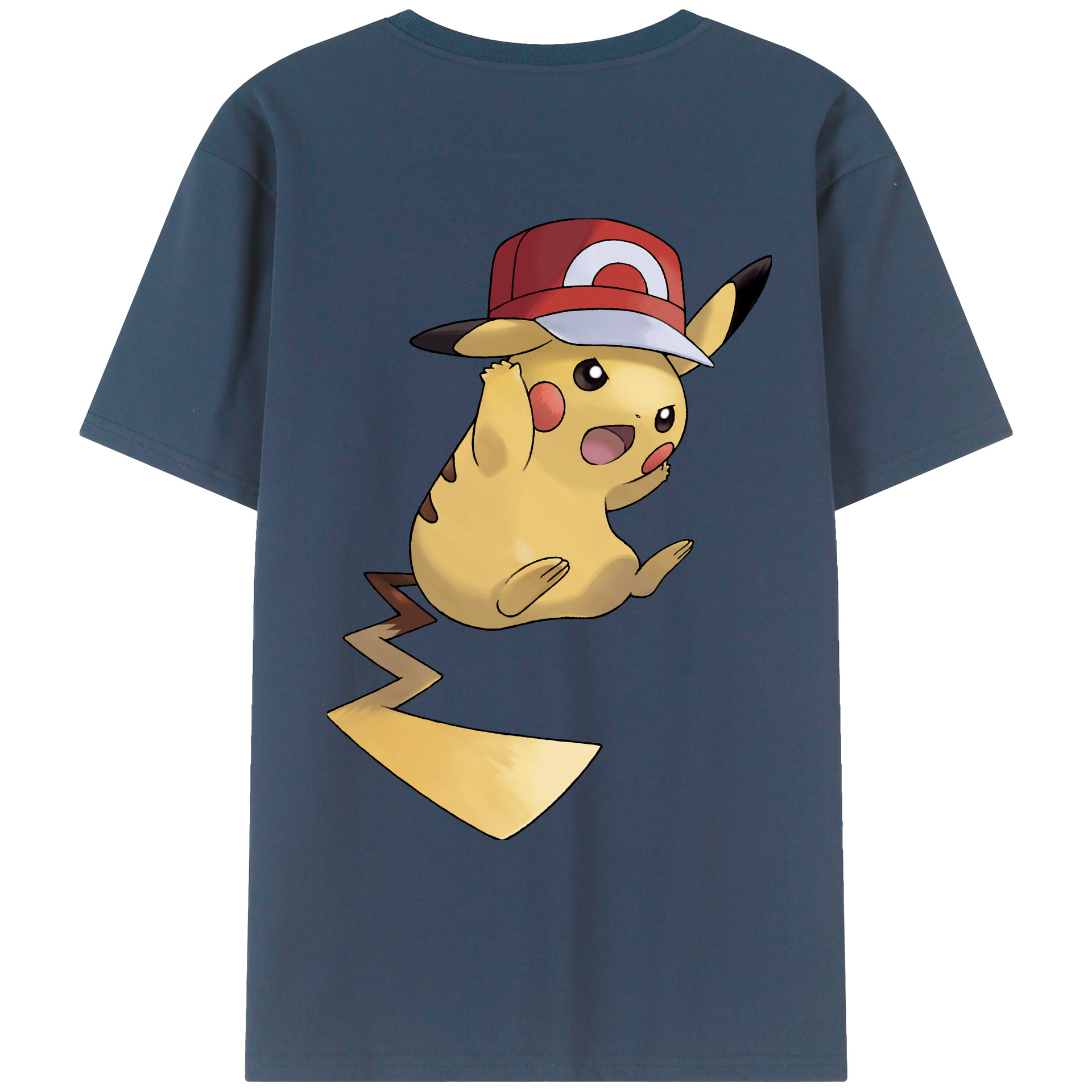 （画像用） ポケットモンスター Pokémon レディース半袖Tシャツ(バックプリント)