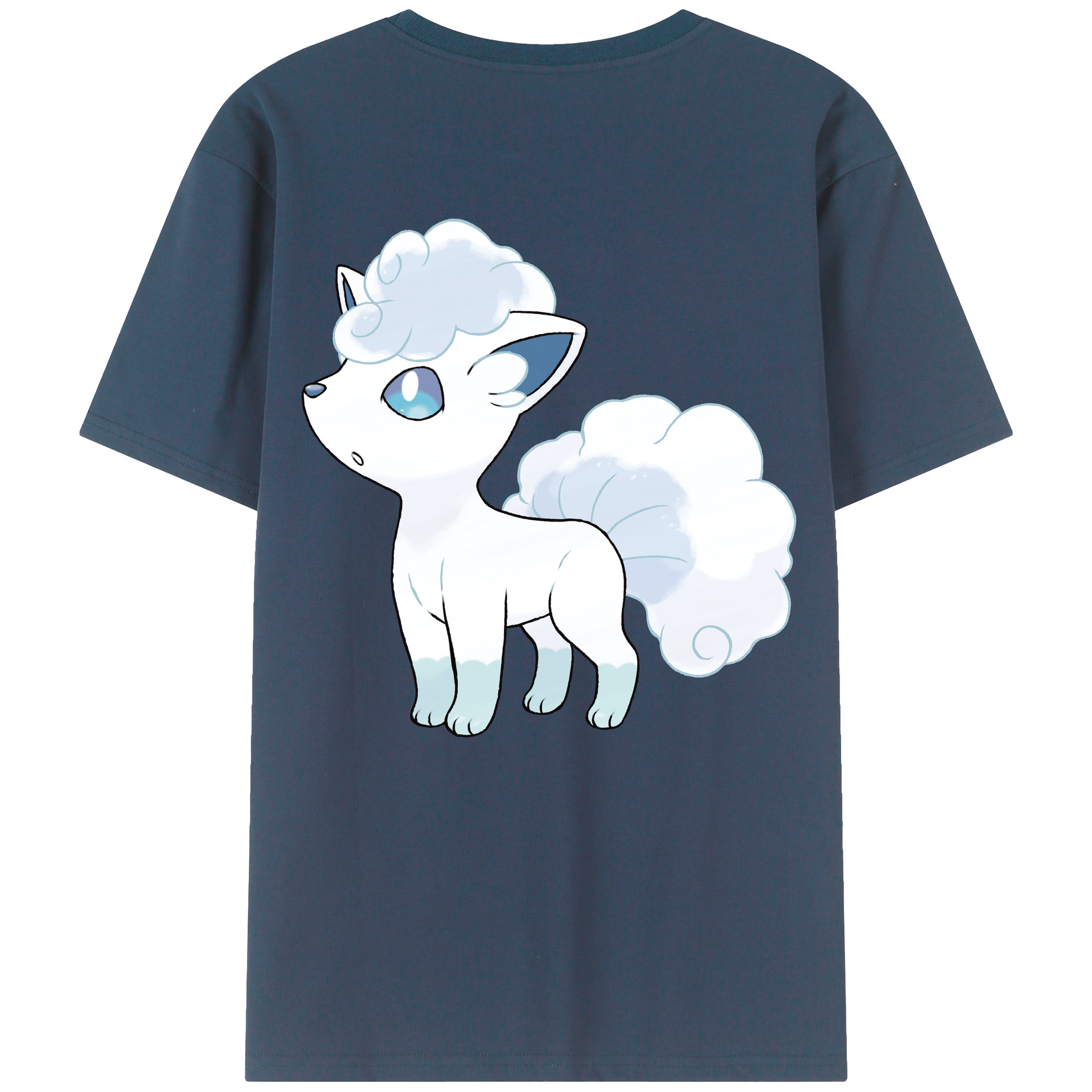 （画像用） ポケットモンスター Pokémon レディース半袖Tシャツ(バックプリント)
