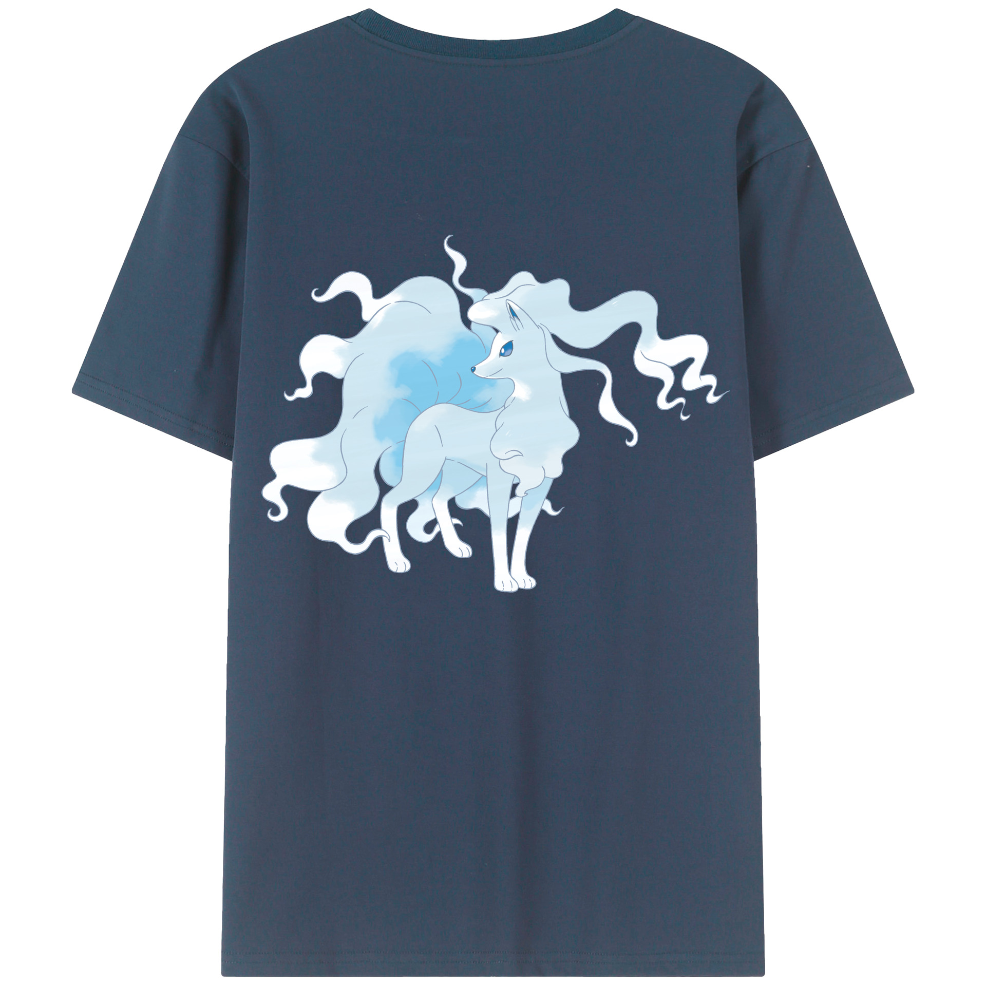 （画像用） ポケットモンスター Pokémon レディース半袖Tシャツ(バックプリント)