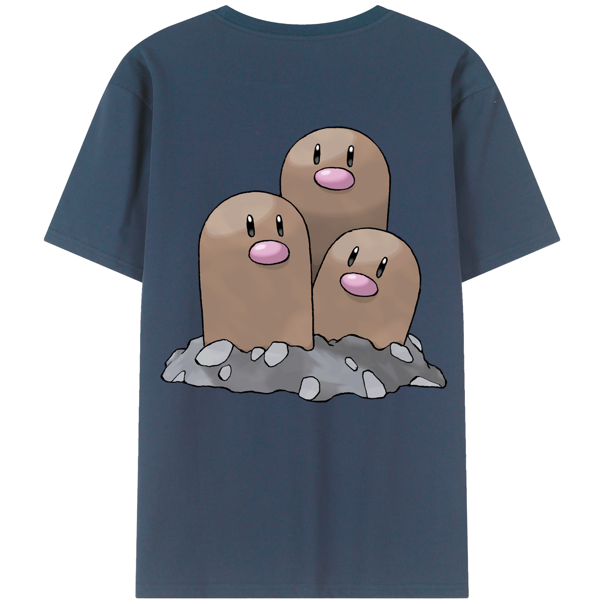 （画像用） ポケットモンスター Pokémon レディース半袖Tシャツ(バックプリント)