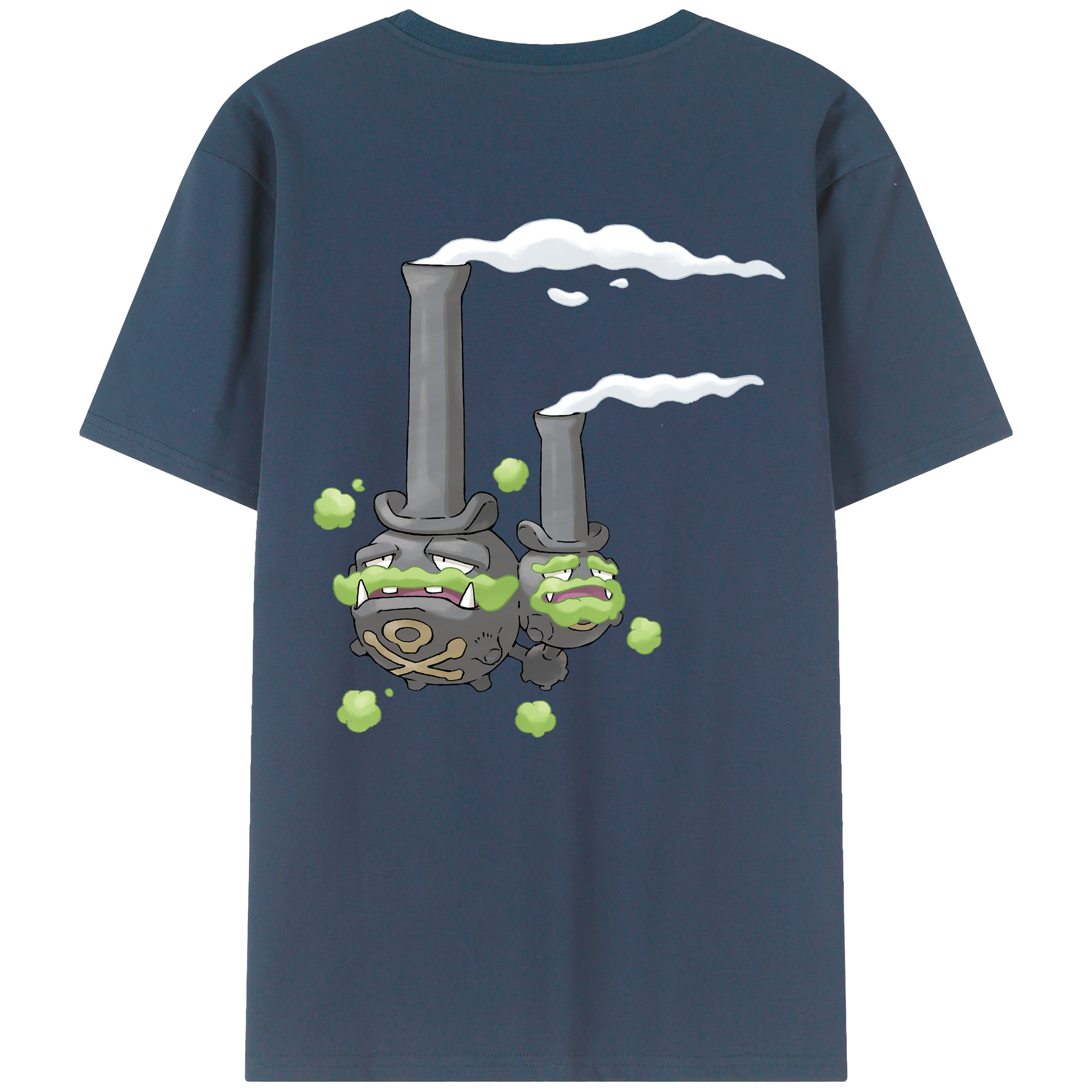 （画像用） ポケットモンスター Pokémon レディース半袖Tシャツ(バックプリント)