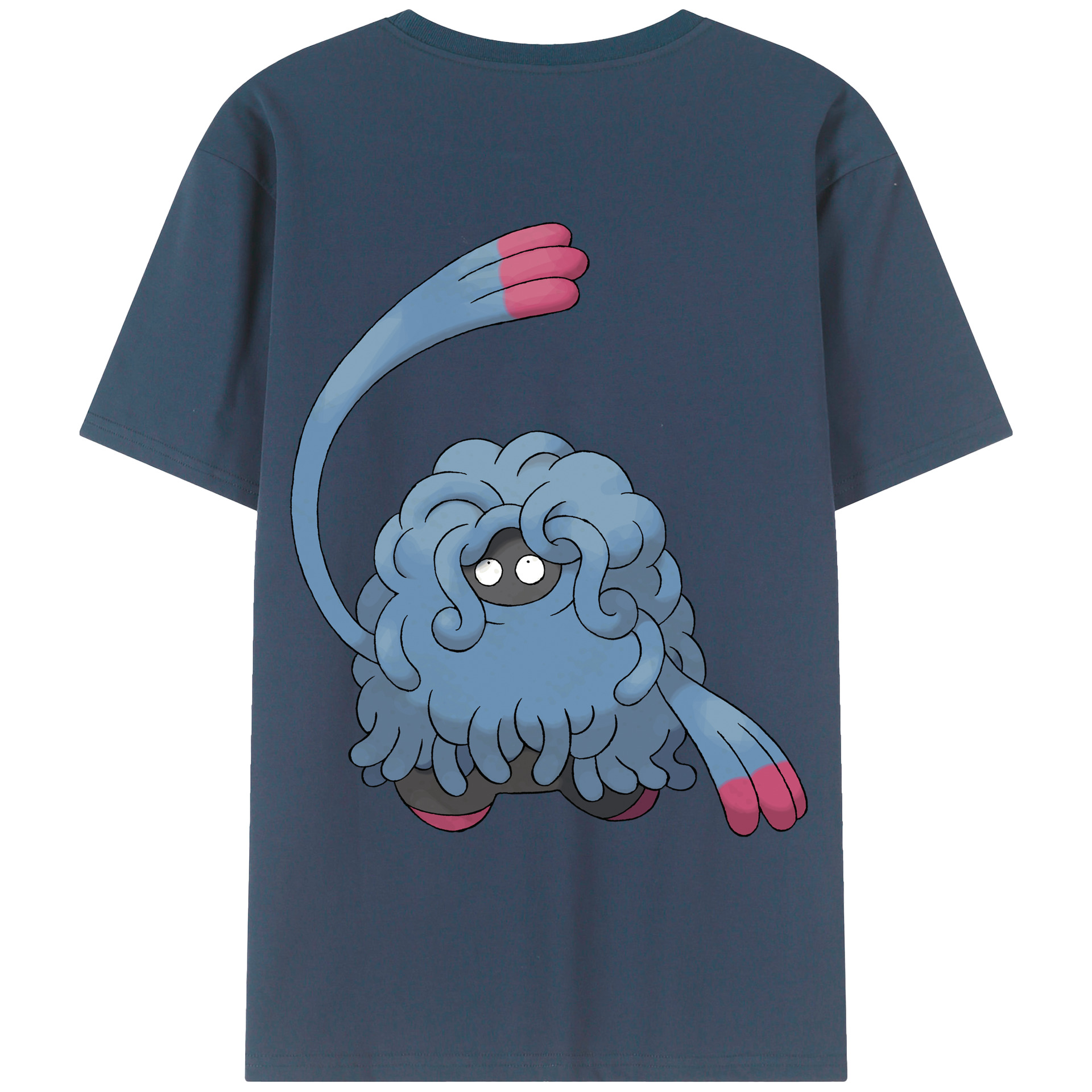 （画像用） ポケットモンスター Pokémon レディース半袖Tシャツ(バックプリント)