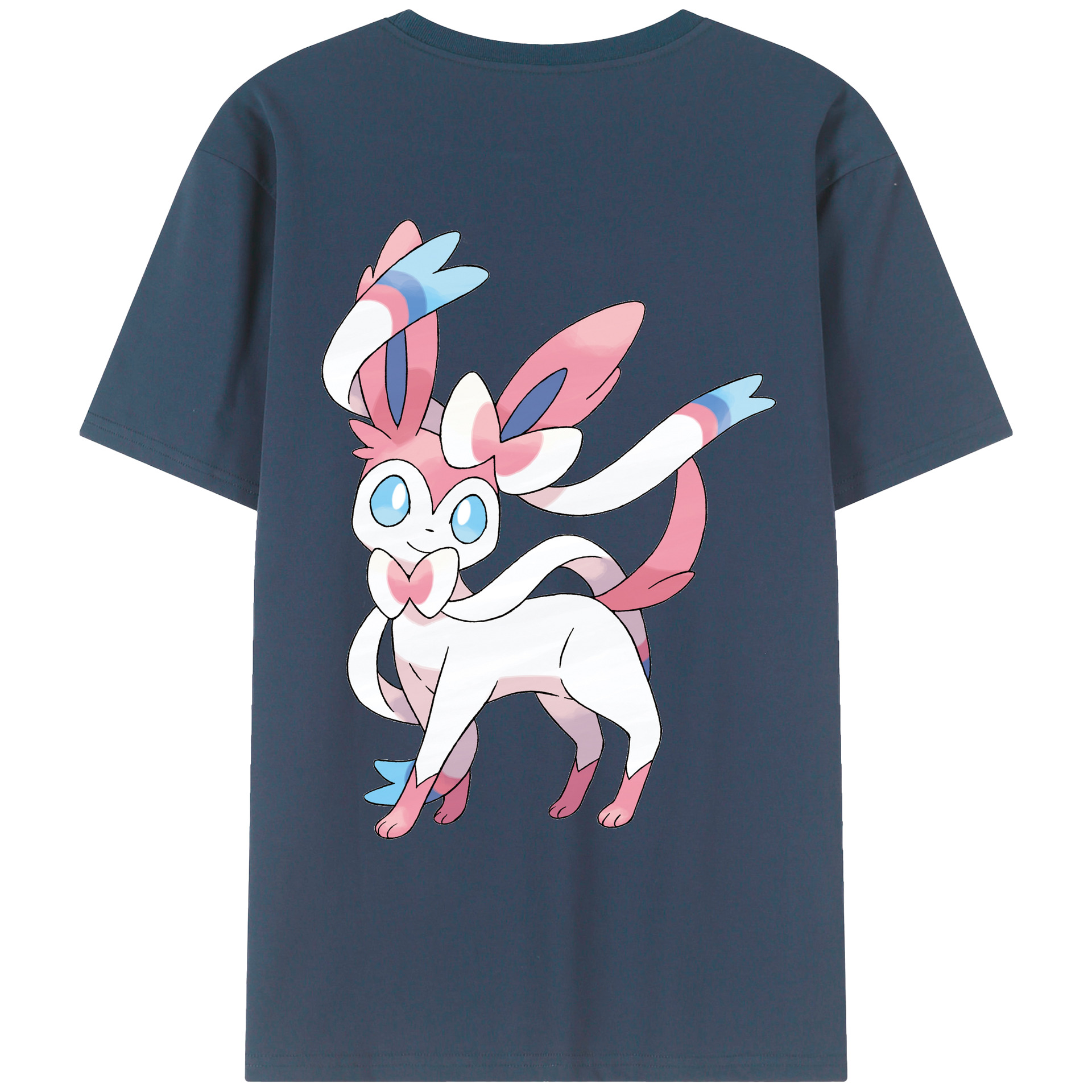 （画像用） ポケットモンスター Pokémon レディース半袖Tシャツ(バックプリント)