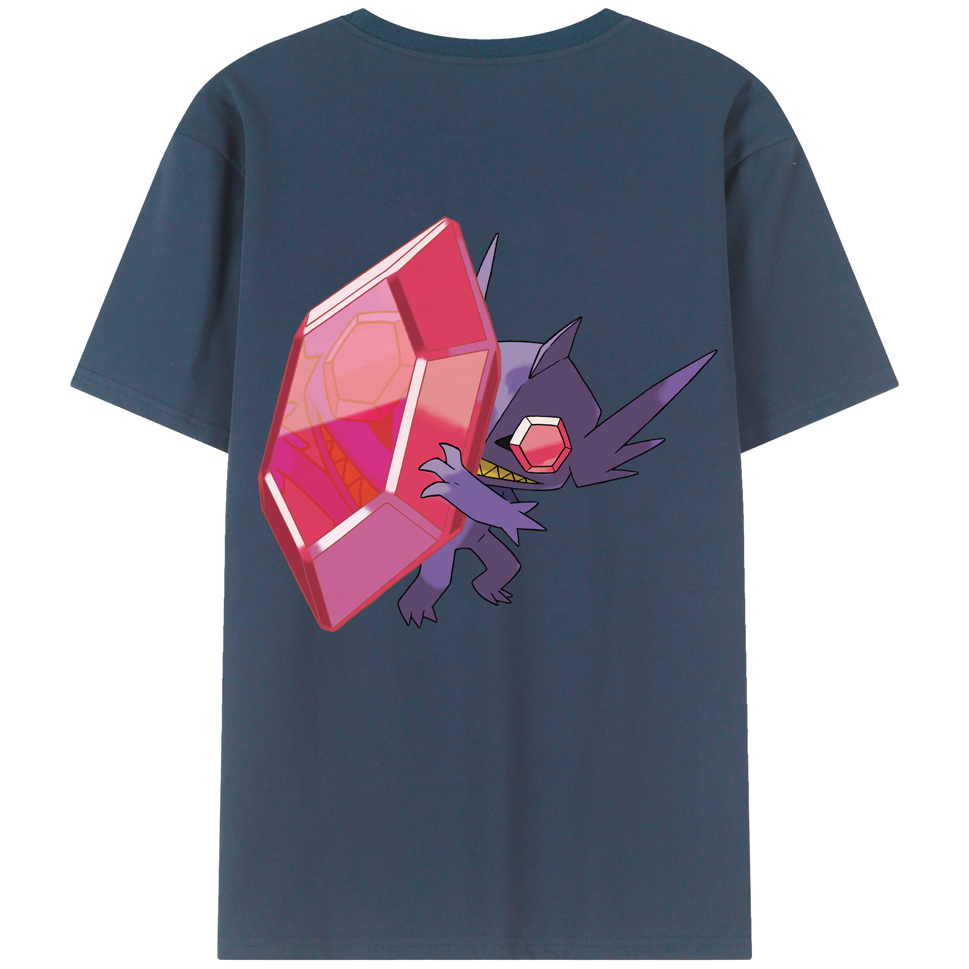 （画像用） ポケットモンスター Pokémon レディース半袖Tシャツ(バックプリント)