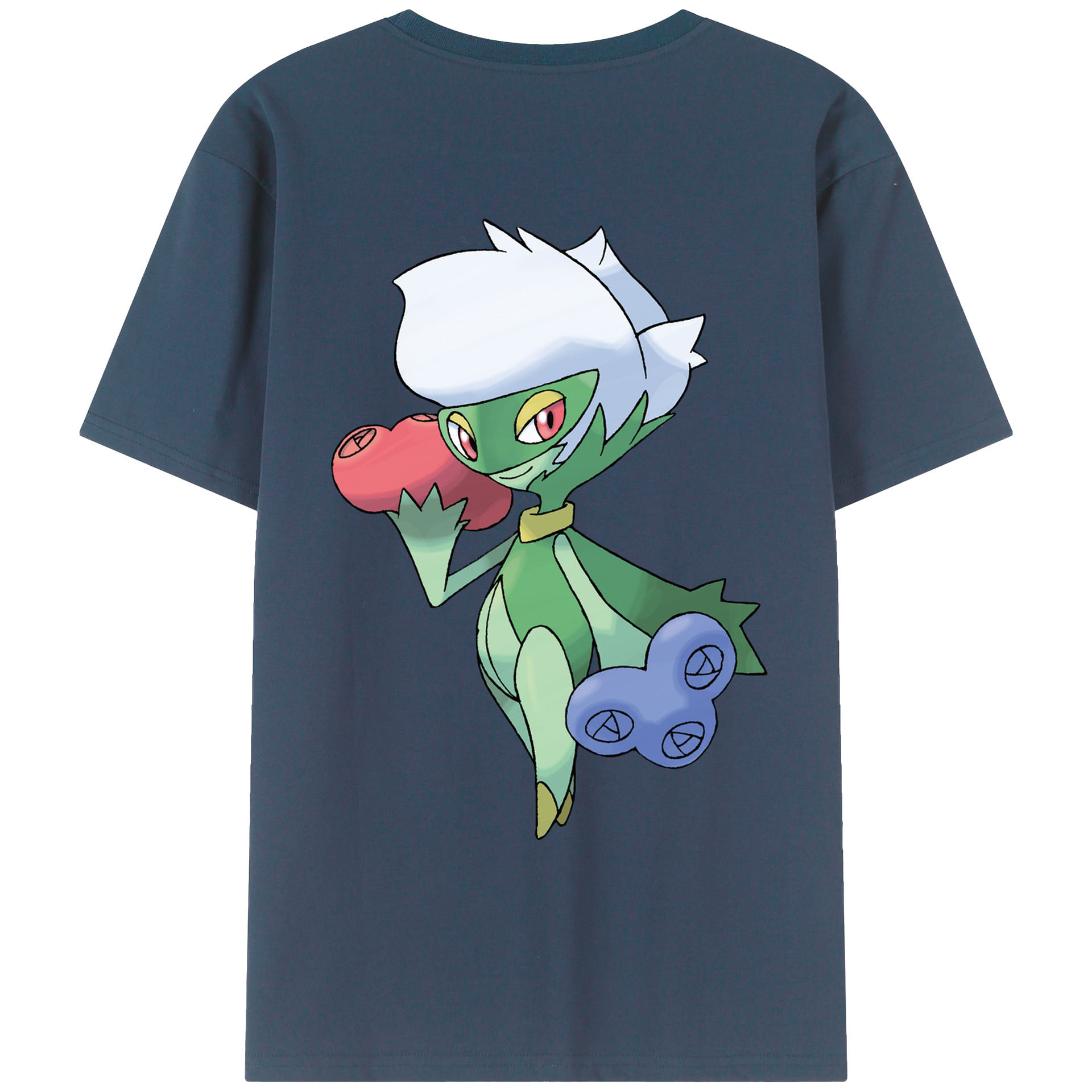（画像用） ポケットモンスター Pokémon レディース半袖Tシャツ(バックプリント)